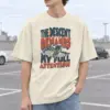 "The Descent Demands My Full Attention" Men's Oversized Heavyweight Crewneck T-Shirt