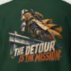 "The Detour Is the Mission" Heavy Blend Unisex Crewneck Sweatshirt