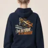 "The Detour Is the Mission" Heavy Blend Unisex Pullover Hoodie