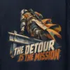 "The Detour Is the Mission" Heavy Blend Unisex Pullover Hoodie