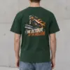 "The Detour Is the Mission" Heavyweight Unisex Crewneck T-shirt