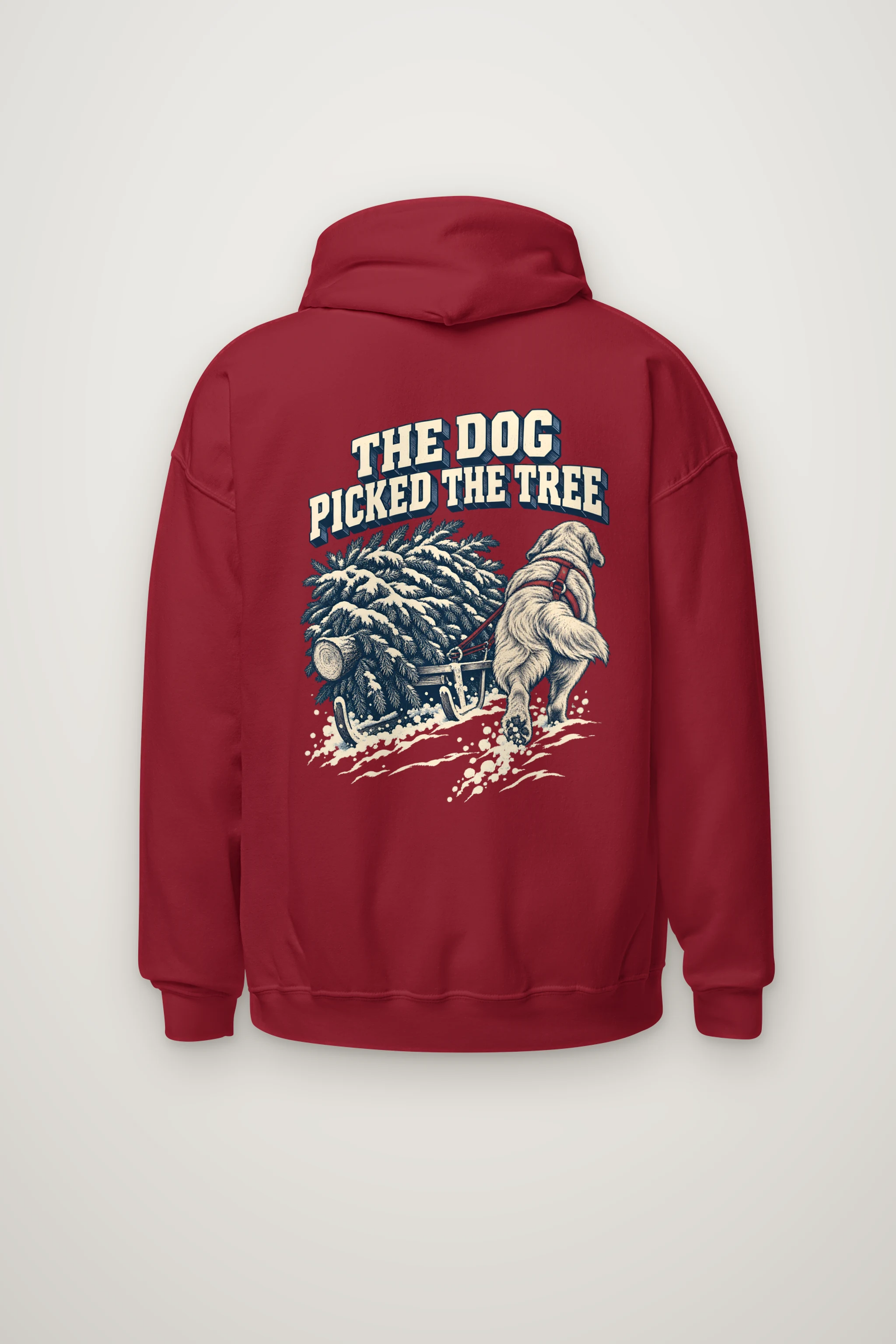 "The Dog Picked the Tree" Heavy Blend Unisex Pullover Hoodie