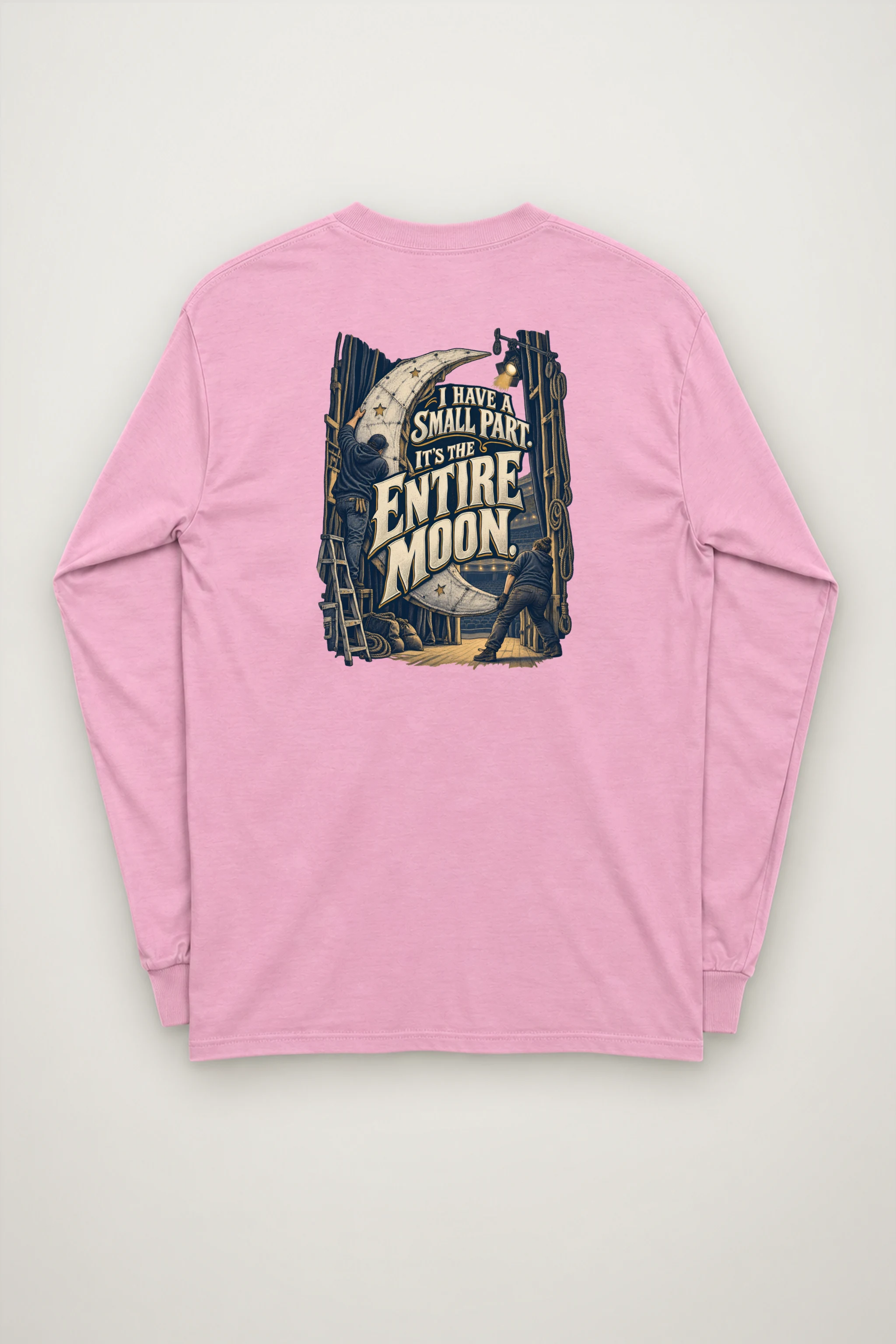 "The Entire Moon" Unisex Longsleeve T-shirt