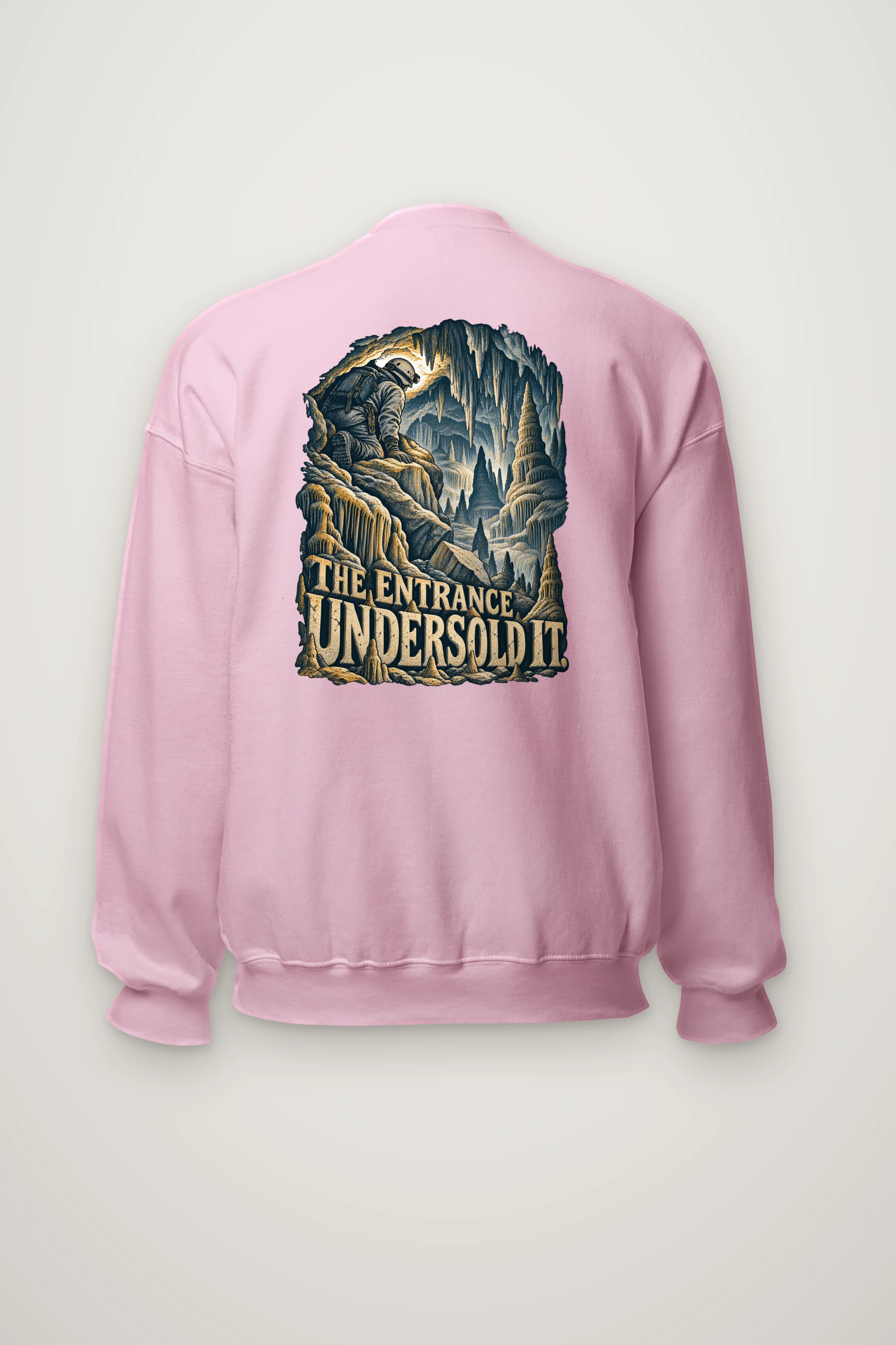 "The Entrance Undersold It" Heavy Blend Unisex Crewneck Sweatshirt