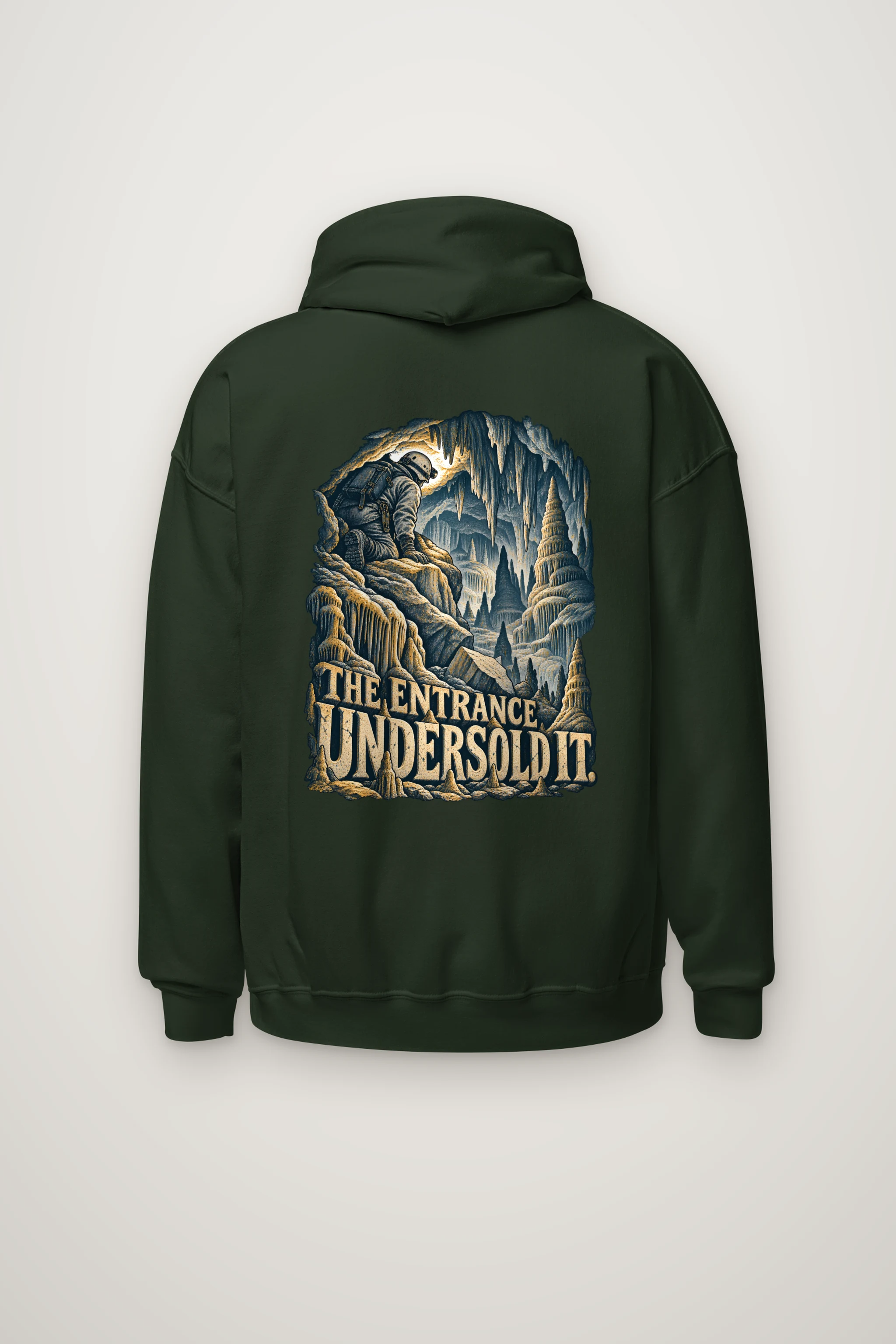 "The Entrance Undersold It" Heavy Blend Unisex Pullover Hoodie