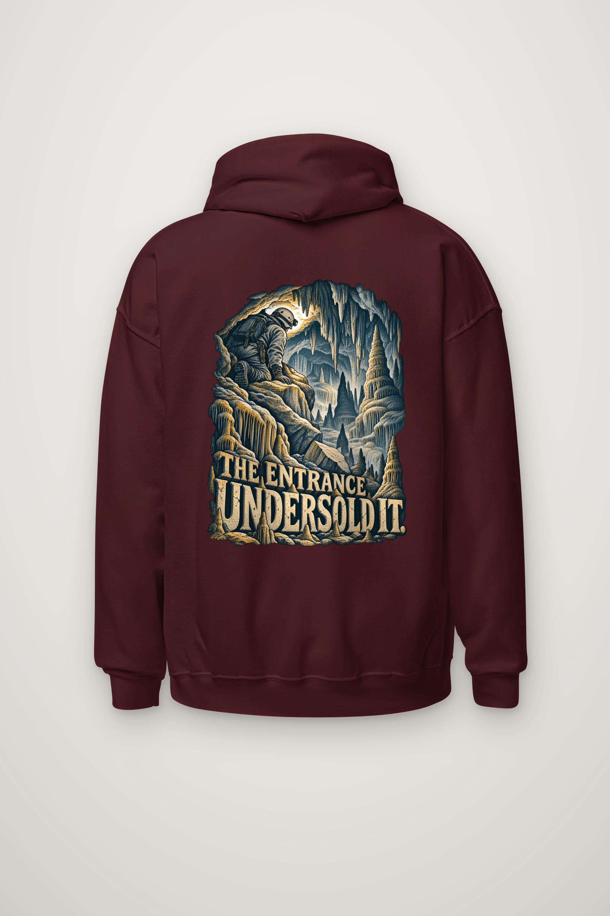 "The Entrance Undersold It" Heavy Blend Unisex Pullover Hoodie