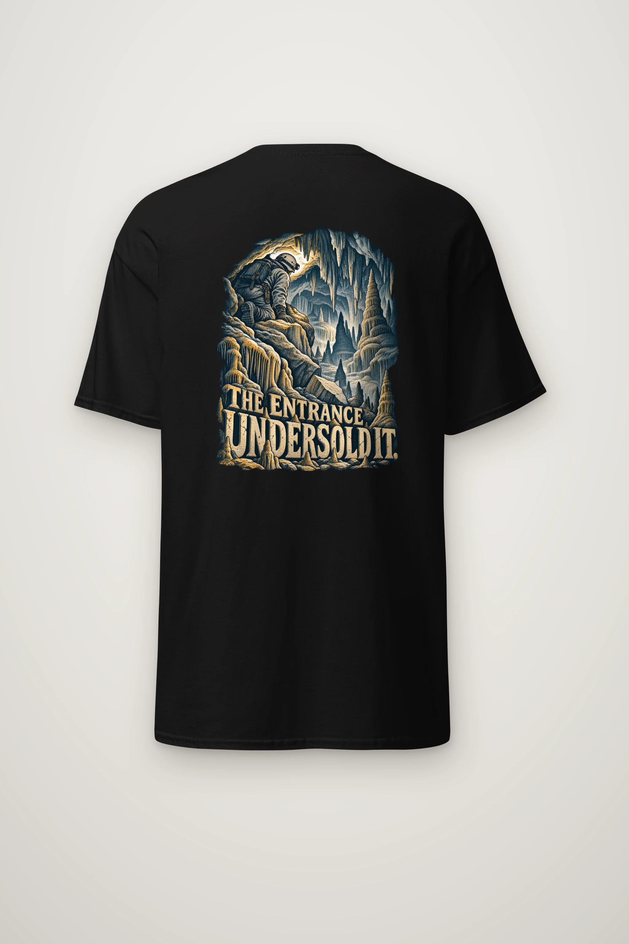 "The Entrance Undersold It" Heavyweight Unisex Crewneck T-shirt