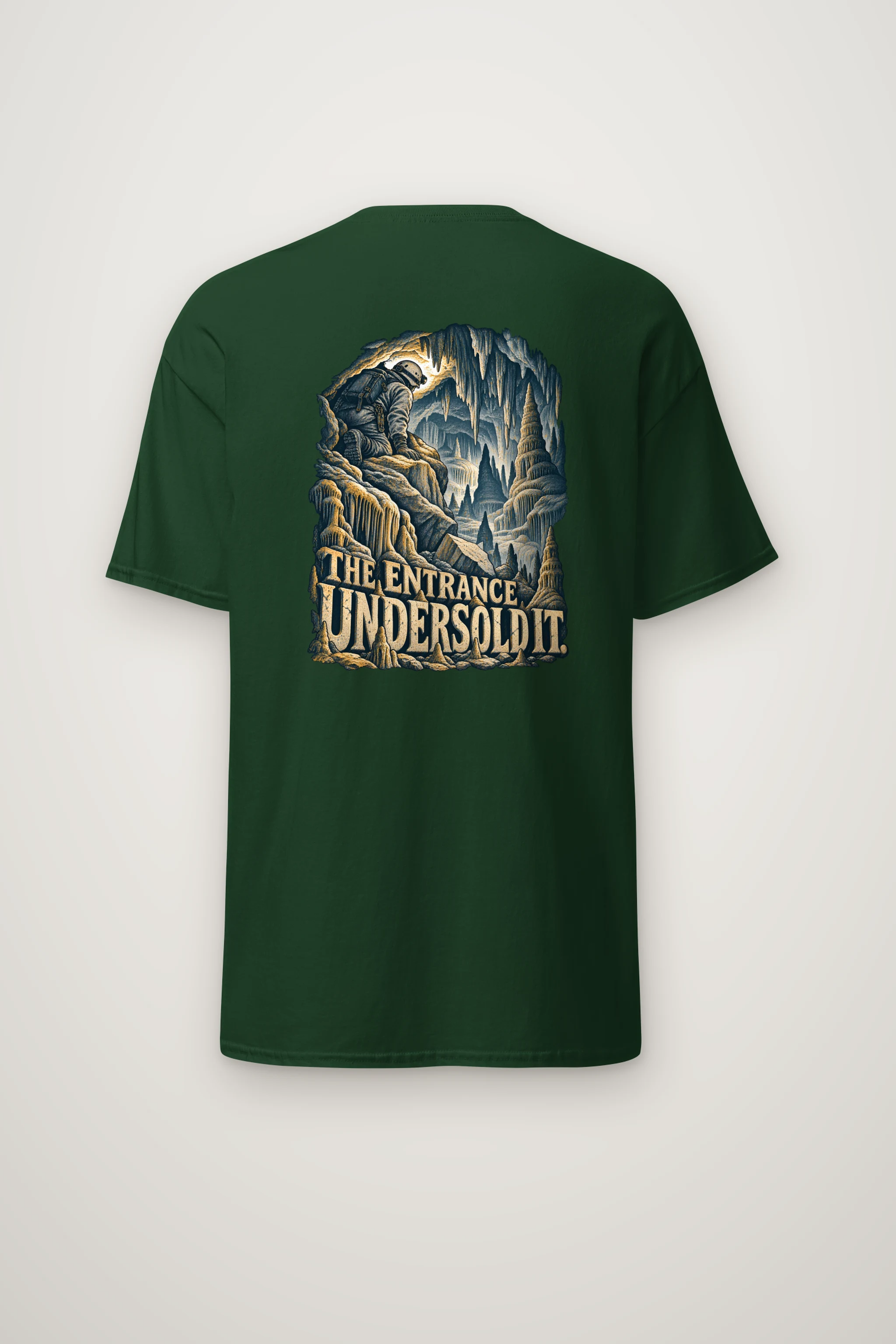"The Entrance Undersold It" Heavyweight Unisex Crewneck T-shirt