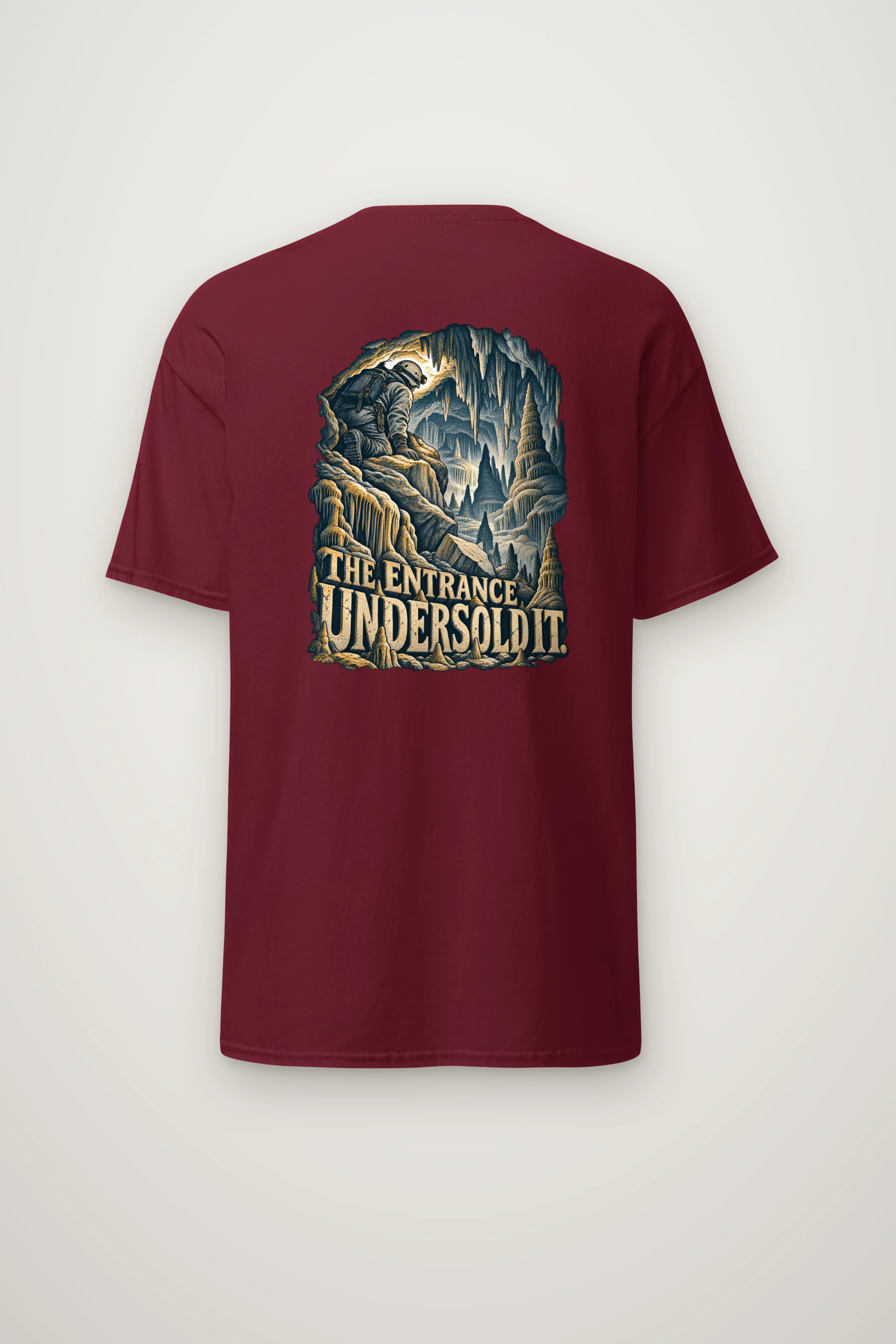 "The Entrance Undersold It" Heavyweight Unisex Crewneck T-shirt