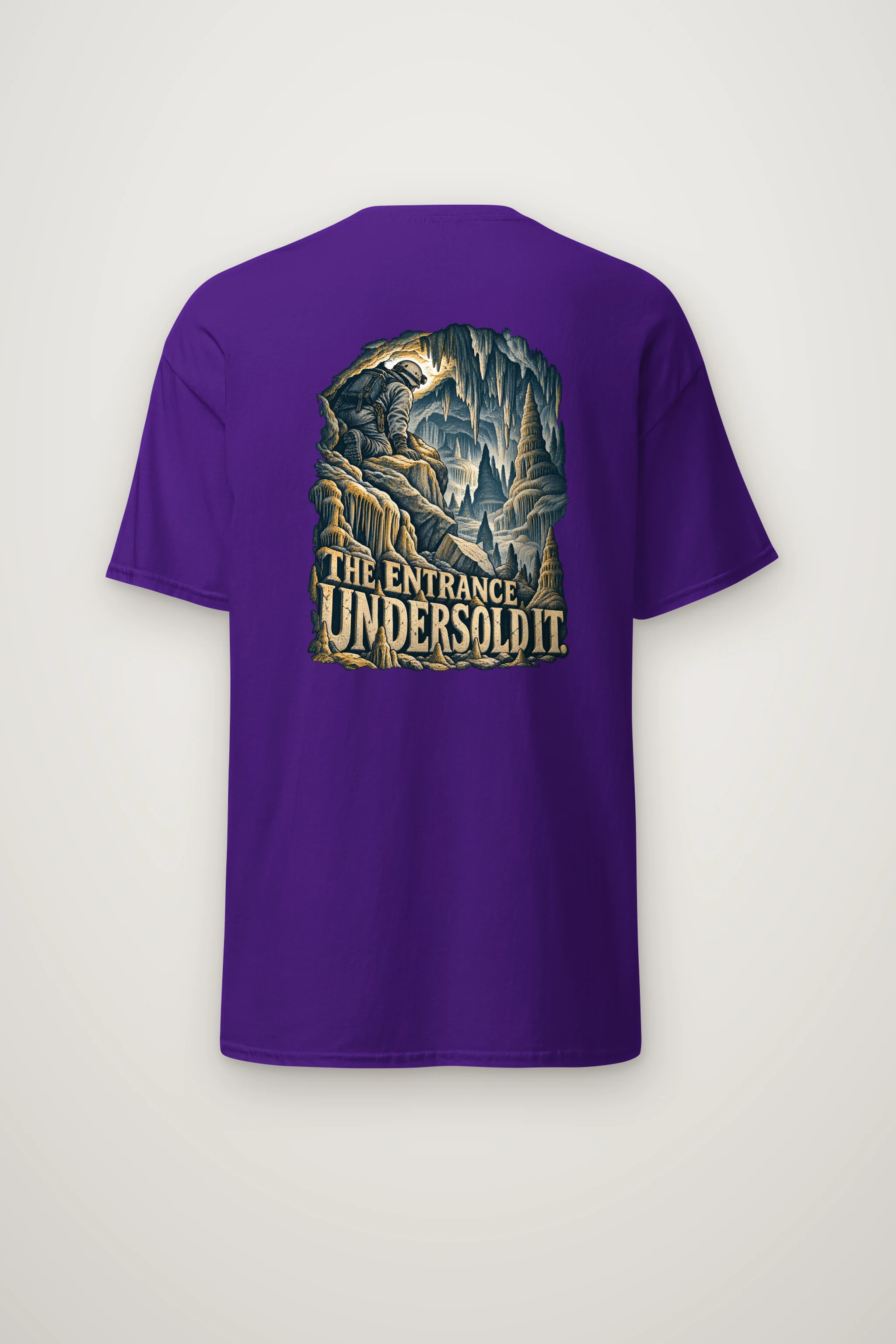 "The Entrance Undersold It" Heavyweight Unisex Crewneck T-shirt