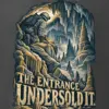 "The Entrance Undersold It" Men's Oversized Heavyweight Crewneck T-Shirt