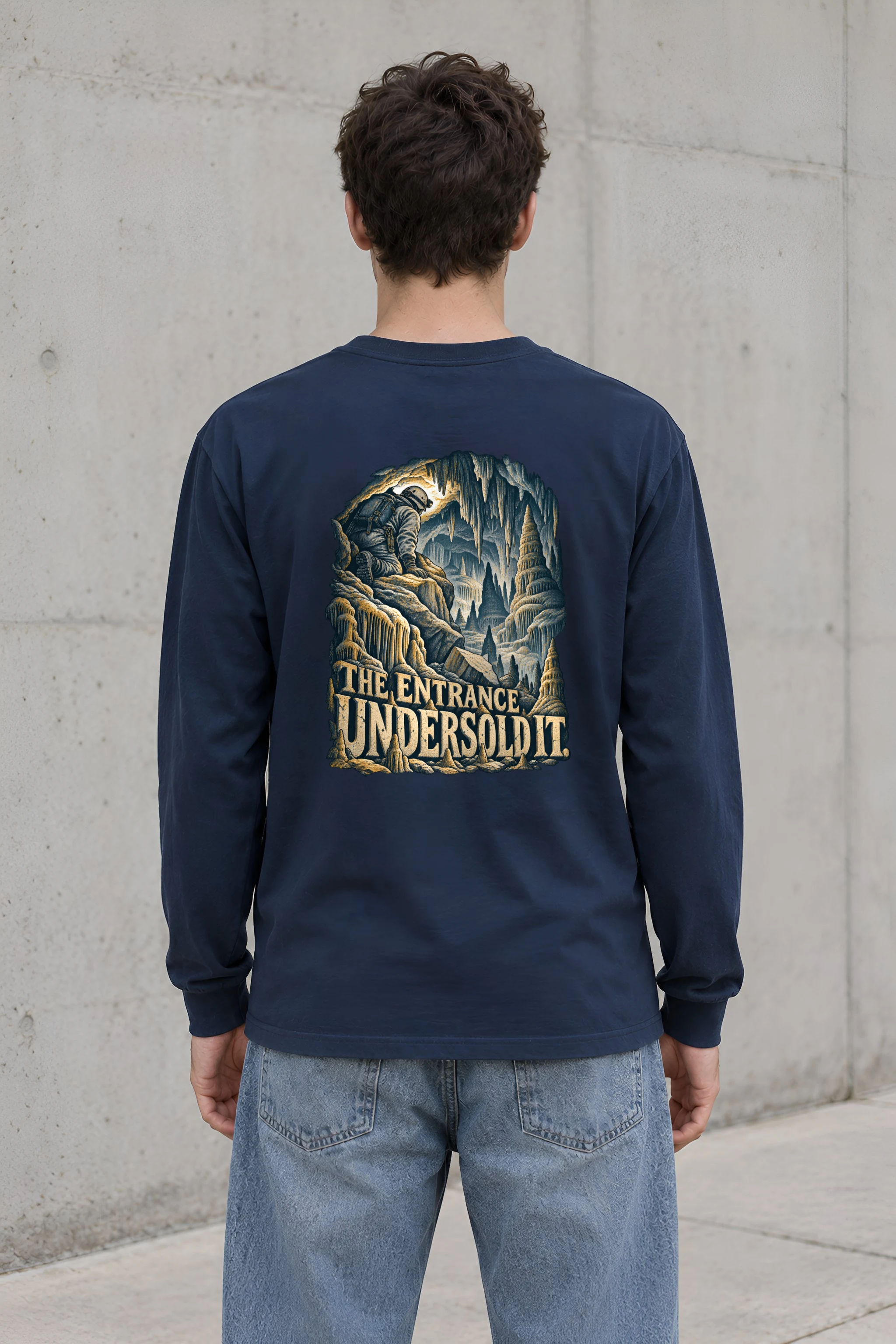 "The Entrance Undersold It" Unisex Longsleeve T-shirt