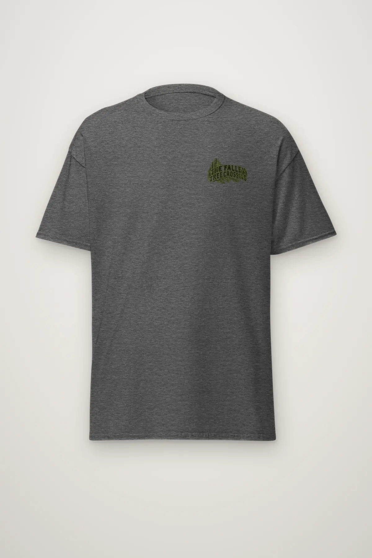 "THE FALLEN TREE CROSSING" Heavyweight Unisex Crewneck T-shirt