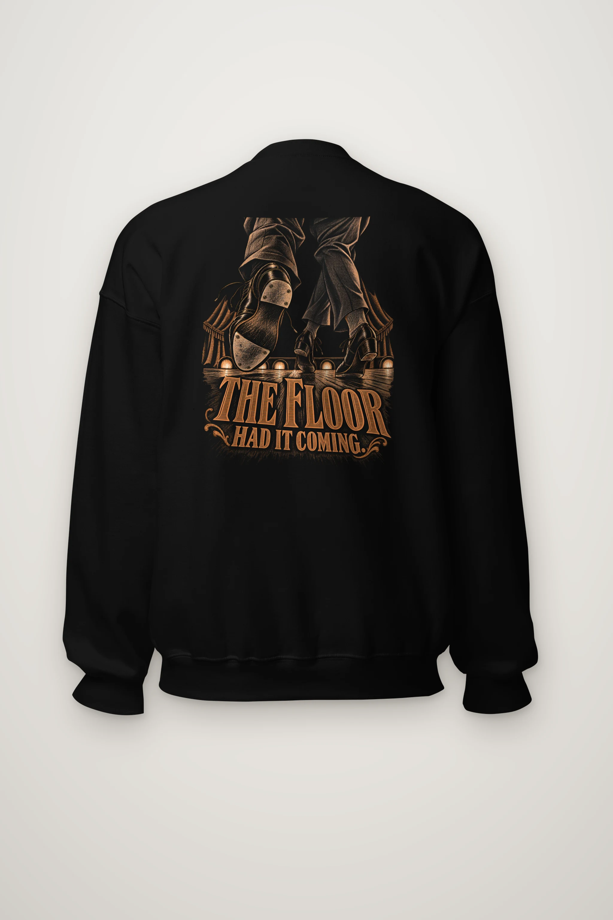 "The Floor Had It Coming" Heavy Blend Unisex Crewneck Sweatshirt