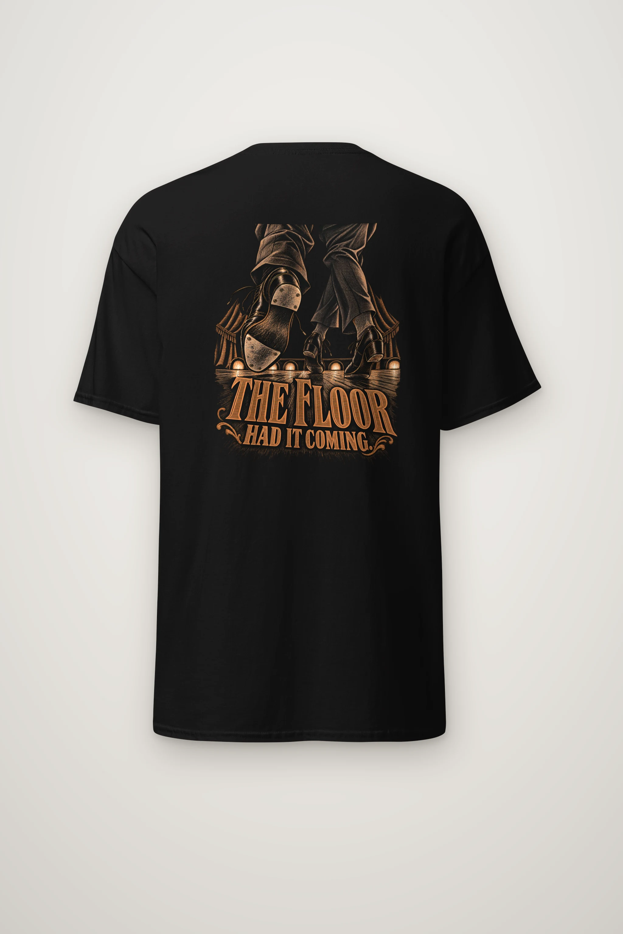 "The Floor Had It Coming" Heavyweight Unisex Crewneck T-shirt