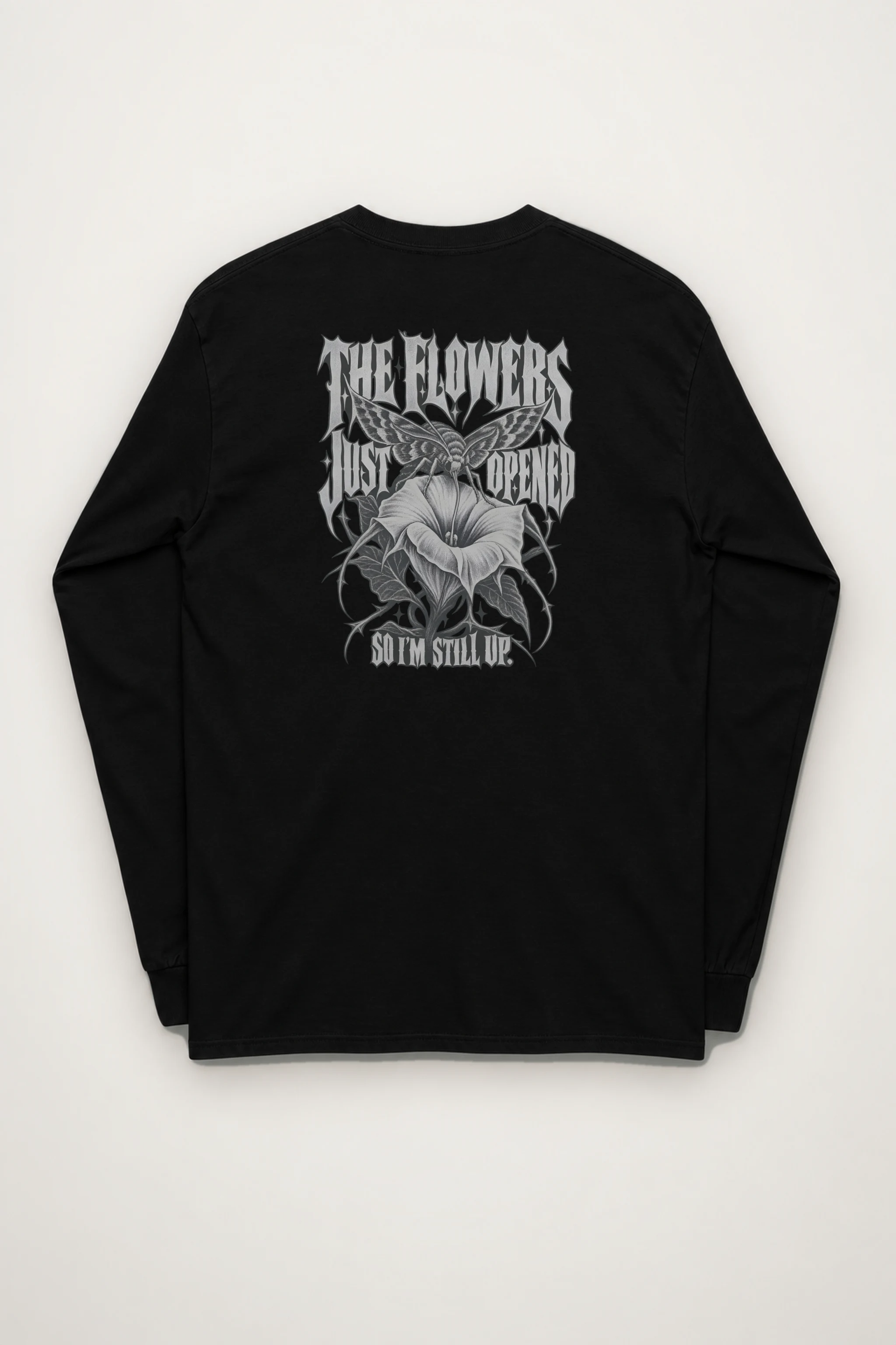 "The Flowers Just Opened" Unisex Longsleeve T-shirt