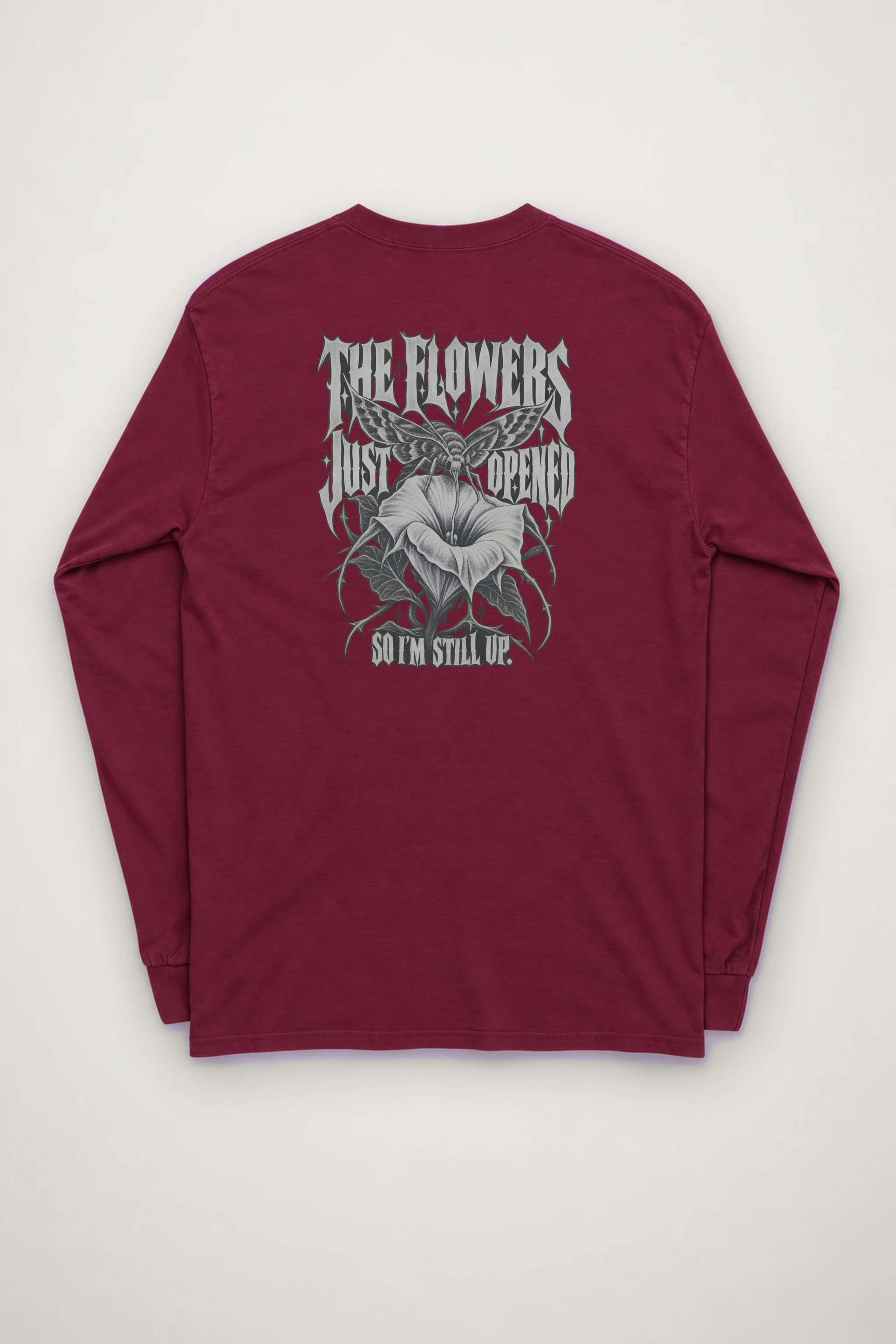 "The Flowers Just Opened" Unisex Longsleeve T-shirt