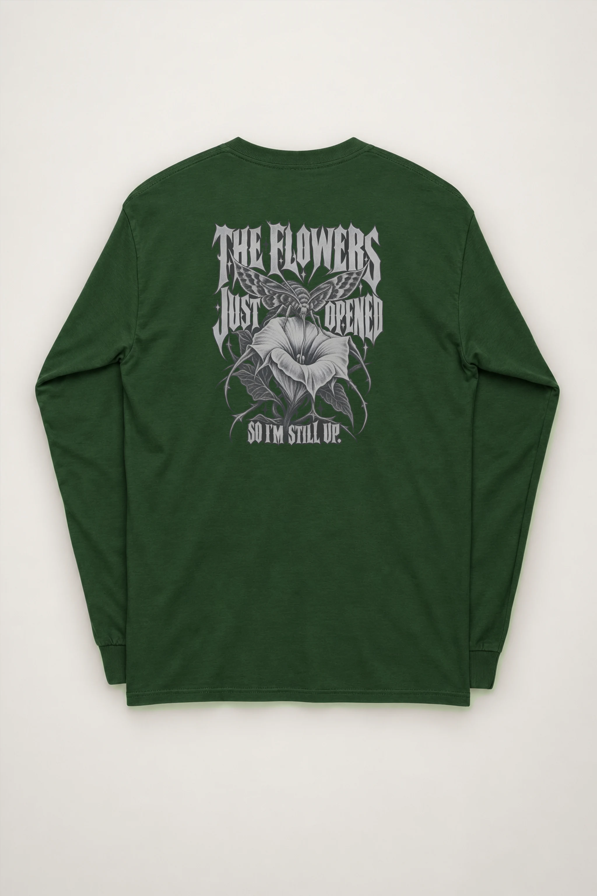"The Flowers Just Opened" Unisex Longsleeve T-shirt