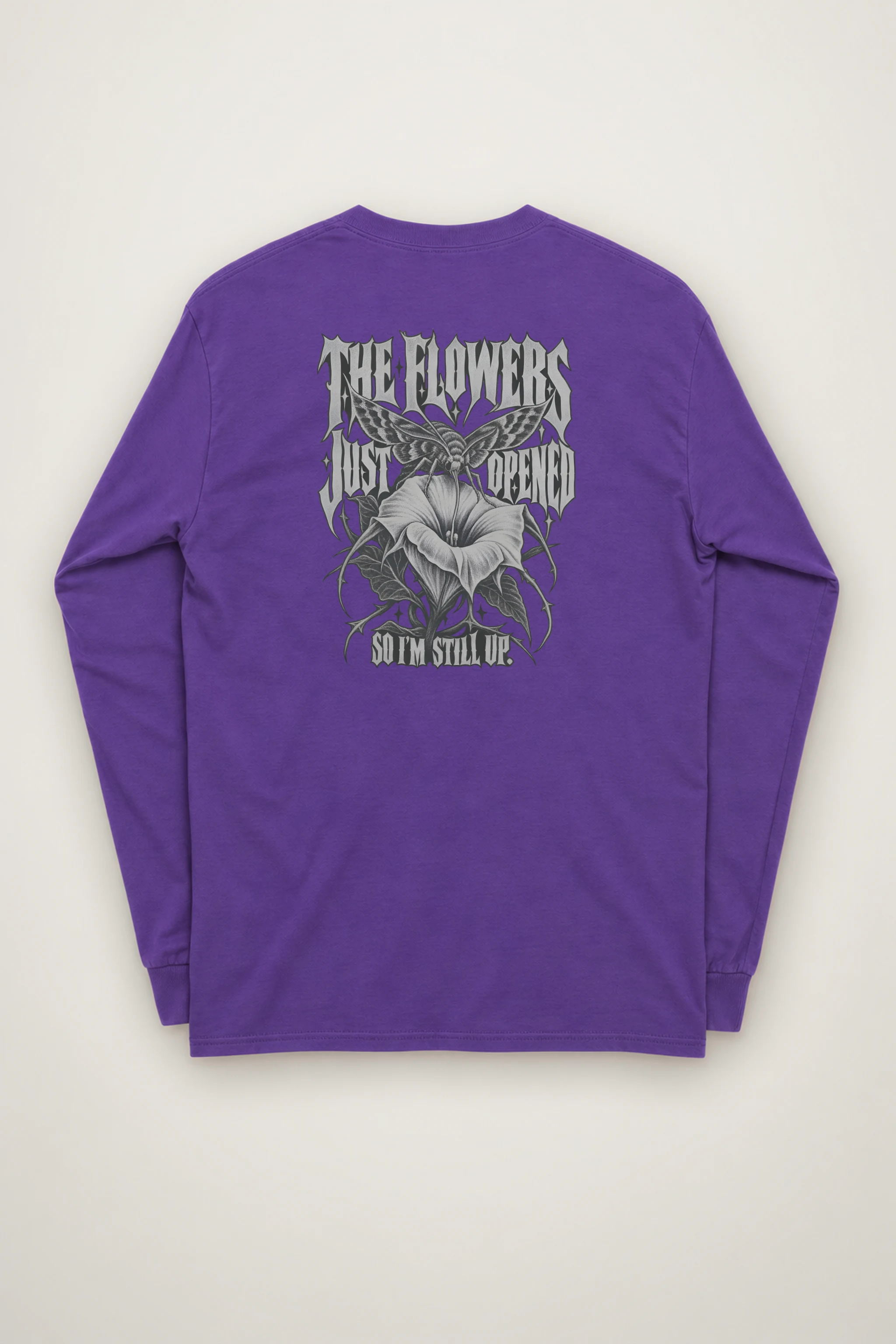 "The Flowers Just Opened" Unisex Longsleeve T-shirt
