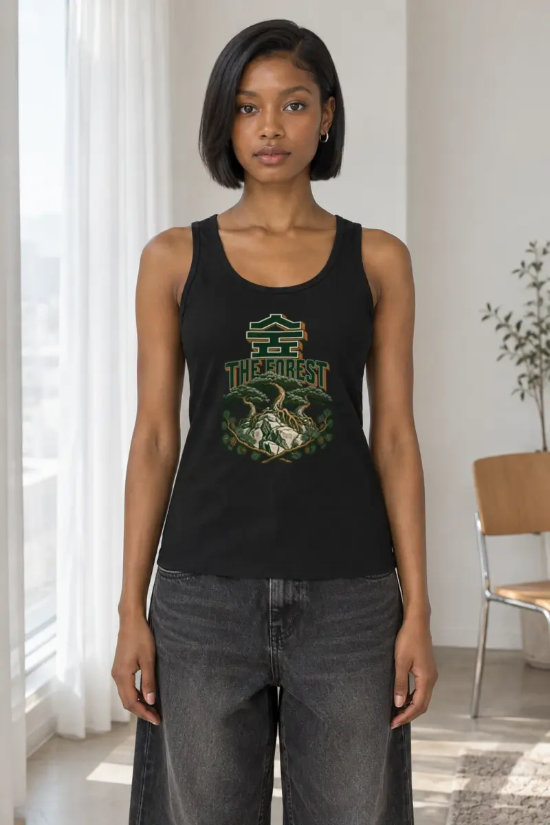 “The Forest Emblem” Unisex Jersey Tank