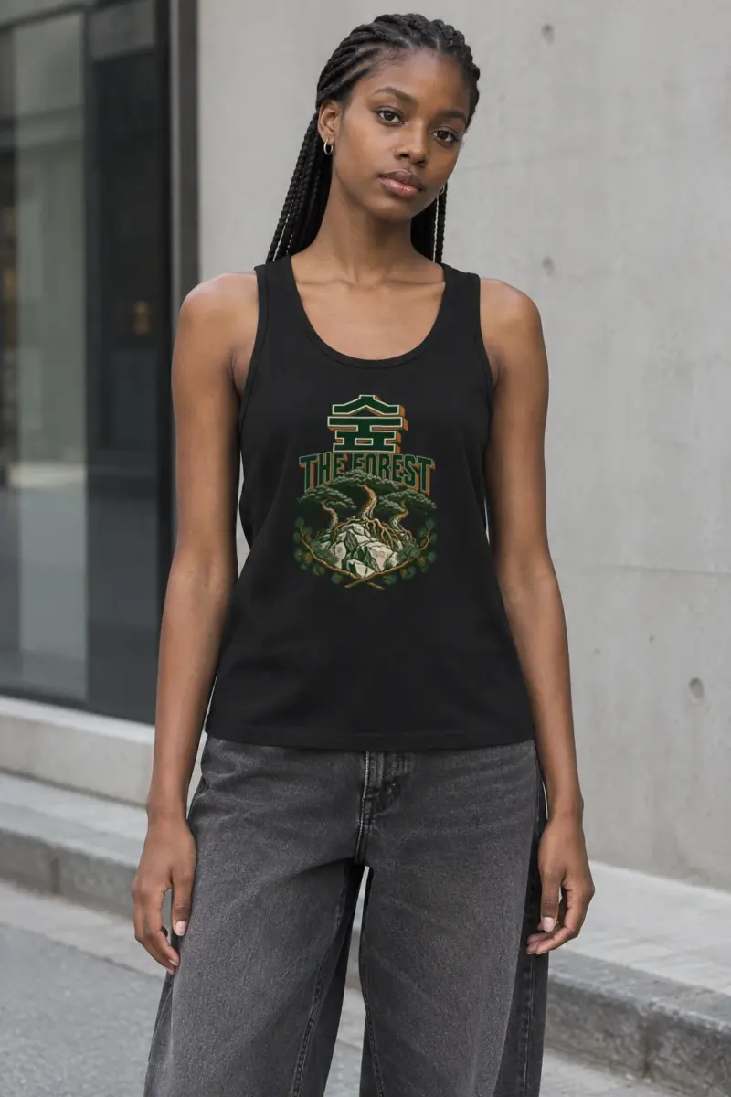 “The Forest Emblem” Unisex Jersey Tank