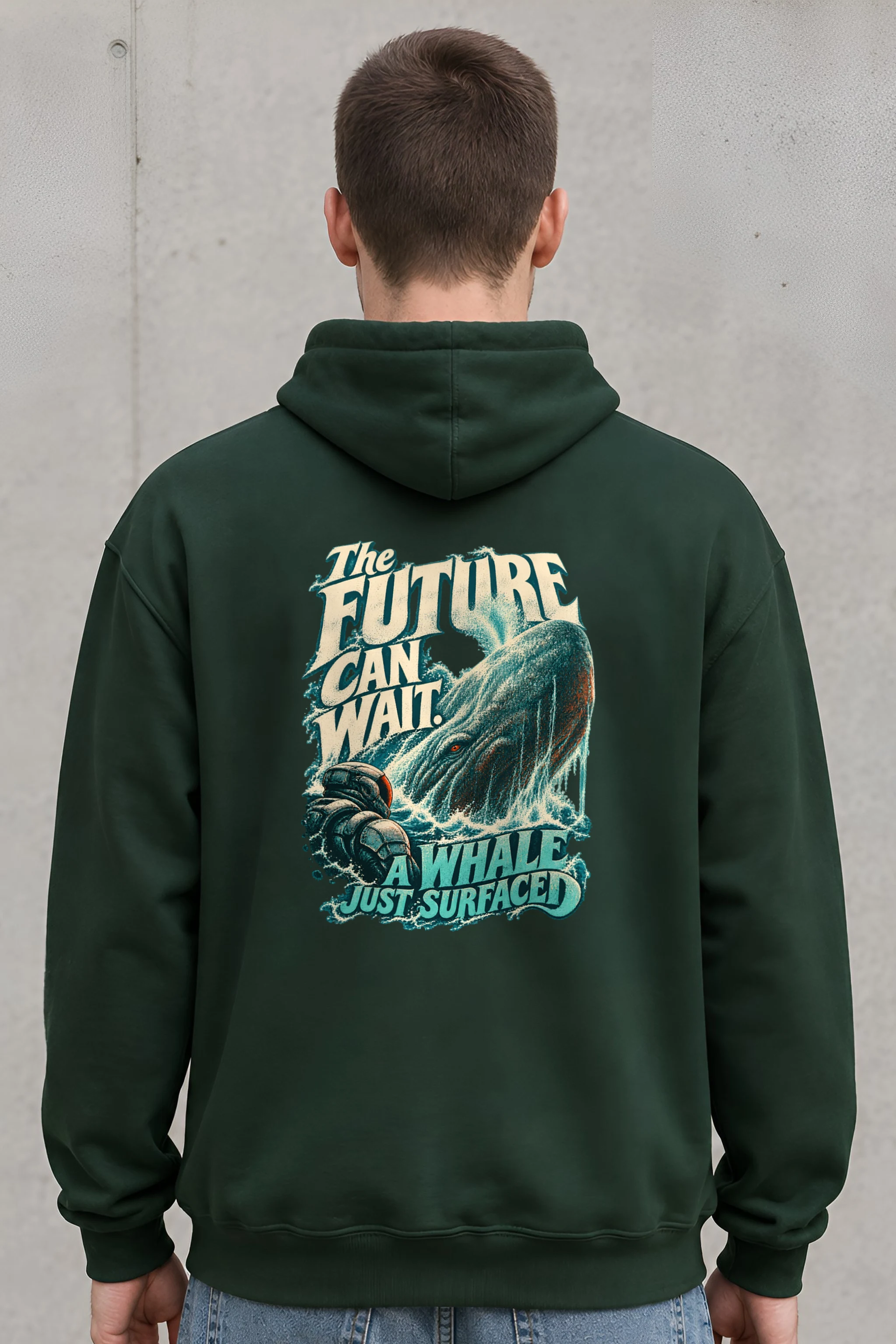 "The Future Can Wait" Heavy Blend Unisex Pullover Hoodie