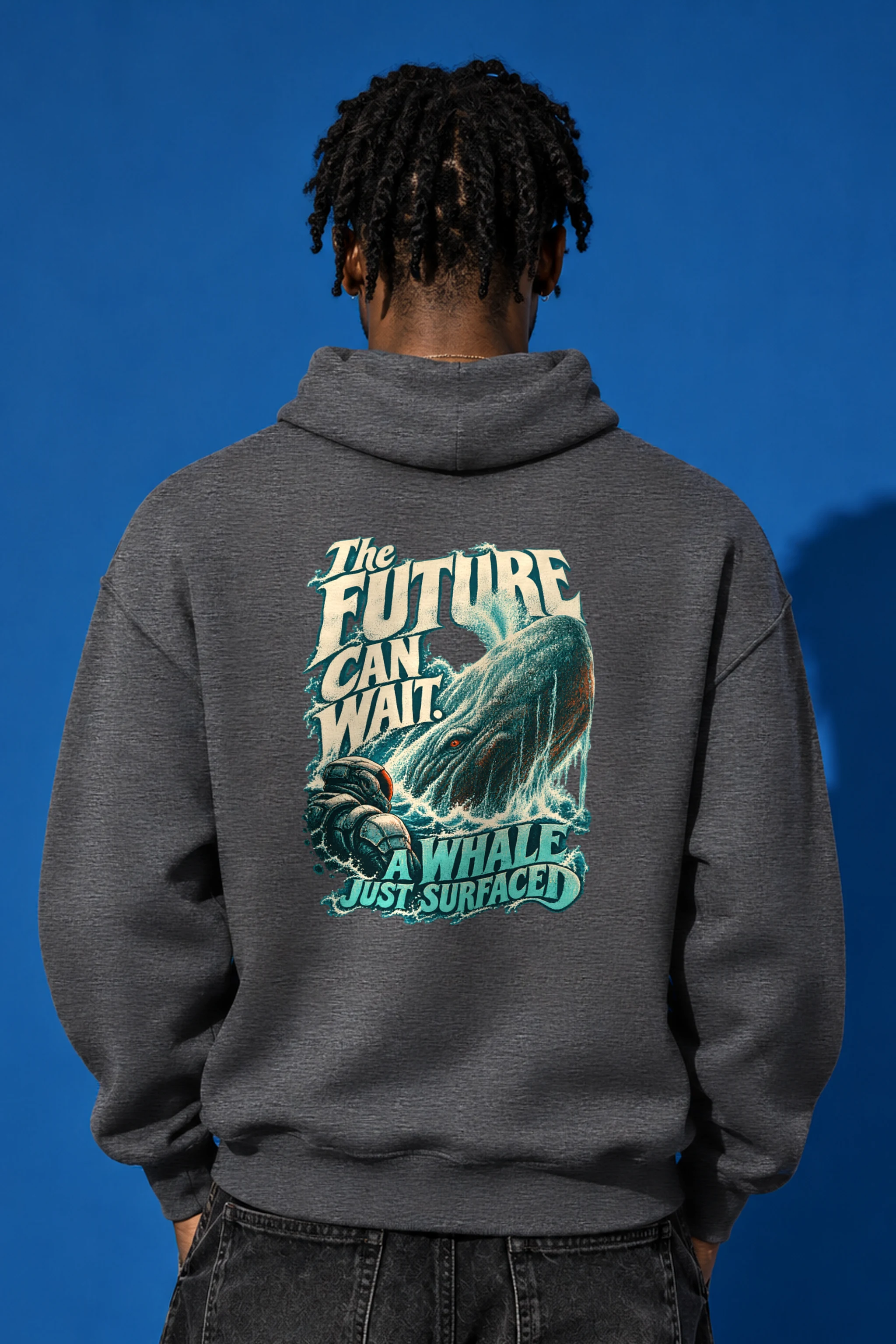 "The Future Can Wait" Heavy Blend Unisex Pullover Hoodie
