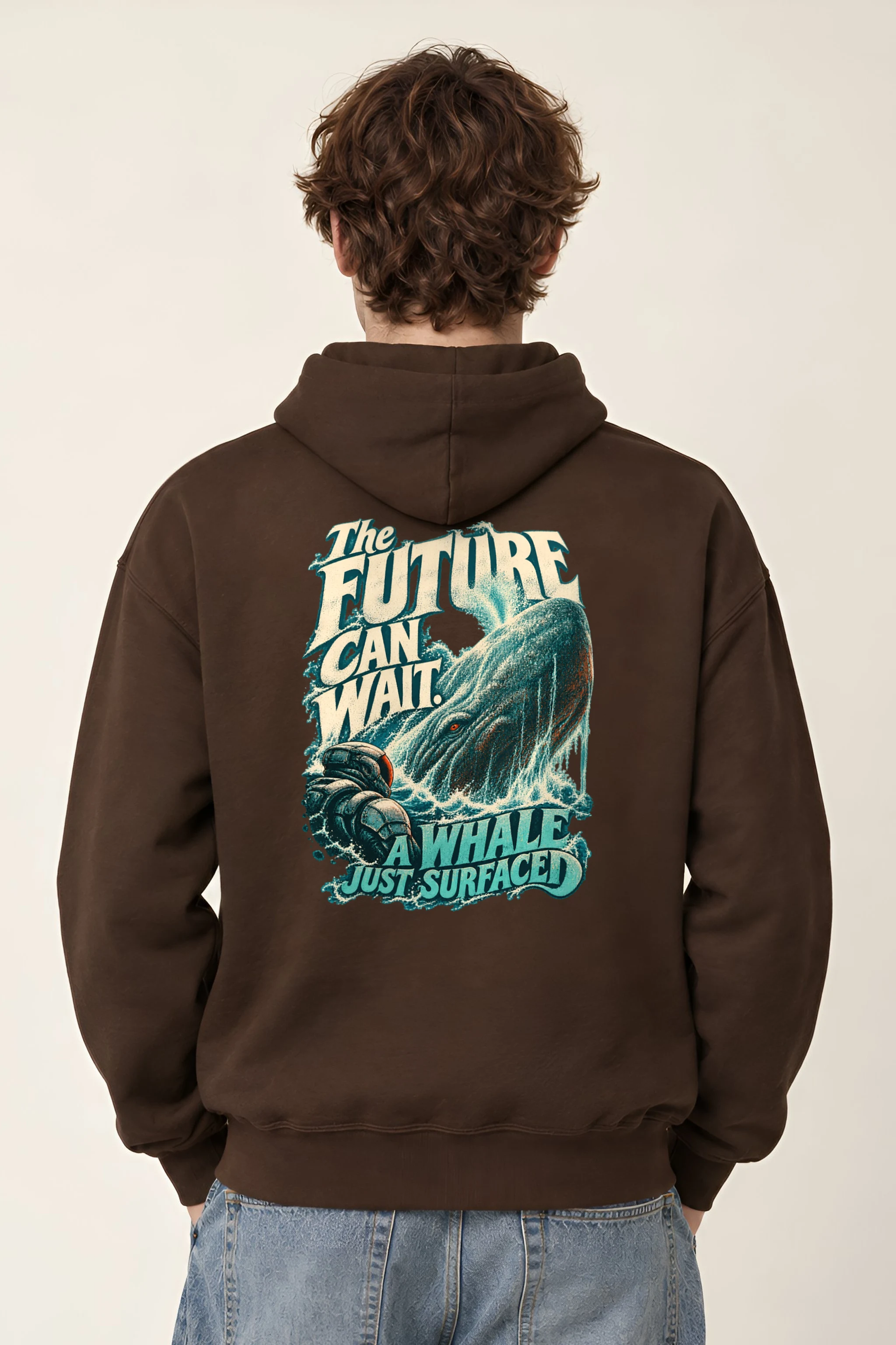 "The Future Can Wait" Heavy Blend Unisex Pullover Hoodie