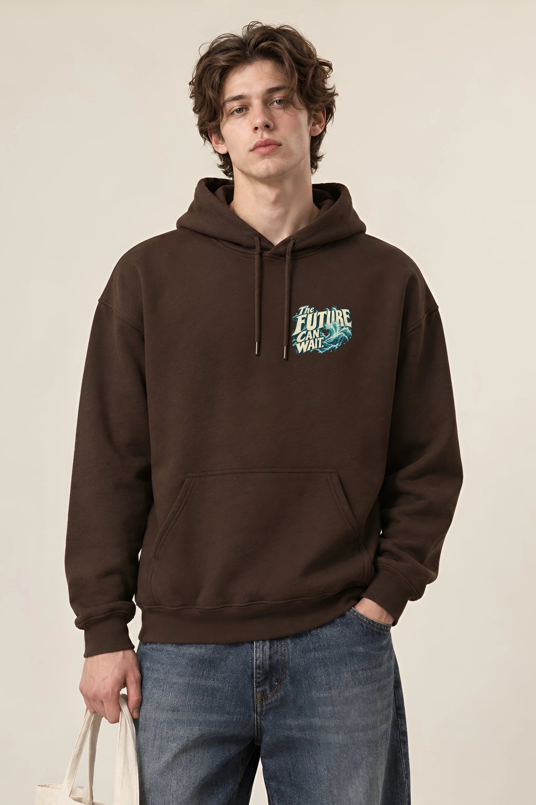 "The Future Can Wait" Heavy Blend Unisex Pullover Hoodie