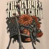 "The Garden Took My Chair" Men's Oversized Heavyweight Crewneck T-Shirt