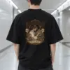 "The Gardener After Midnight" Men's Oversized Heavyweight Crewneck T-Shirt