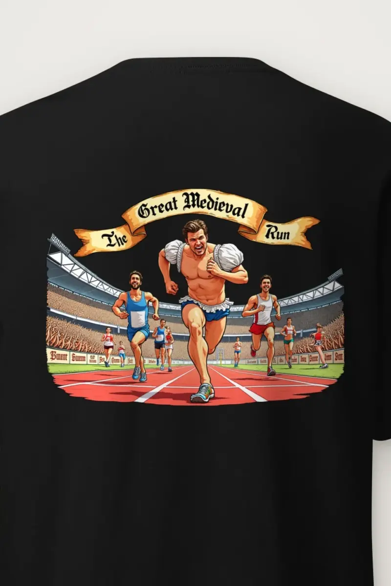 "The Great Medieval Run" Heavyweight Unisex Crewneck T-shirt