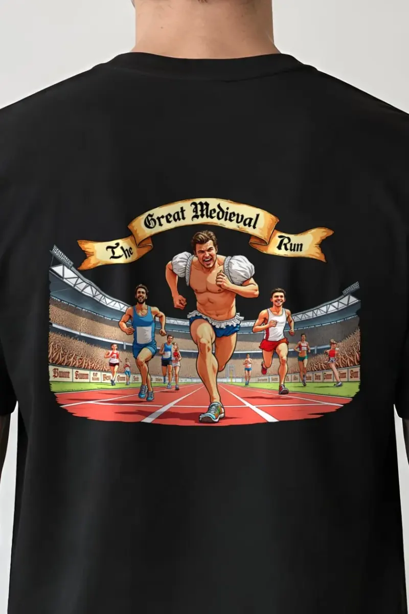 "The Great Medieval Run" Heavyweight Unisex Crewneck T-shirt