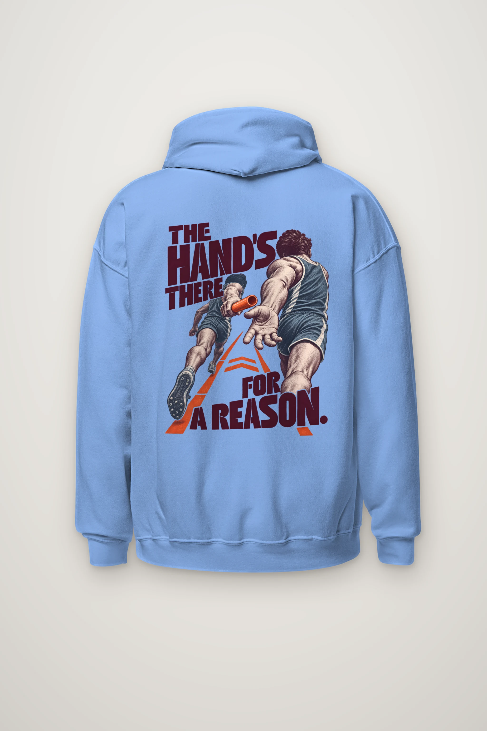 "The Hand's There For A Reason" Heavy Blend Unisex Pullover Hoodie