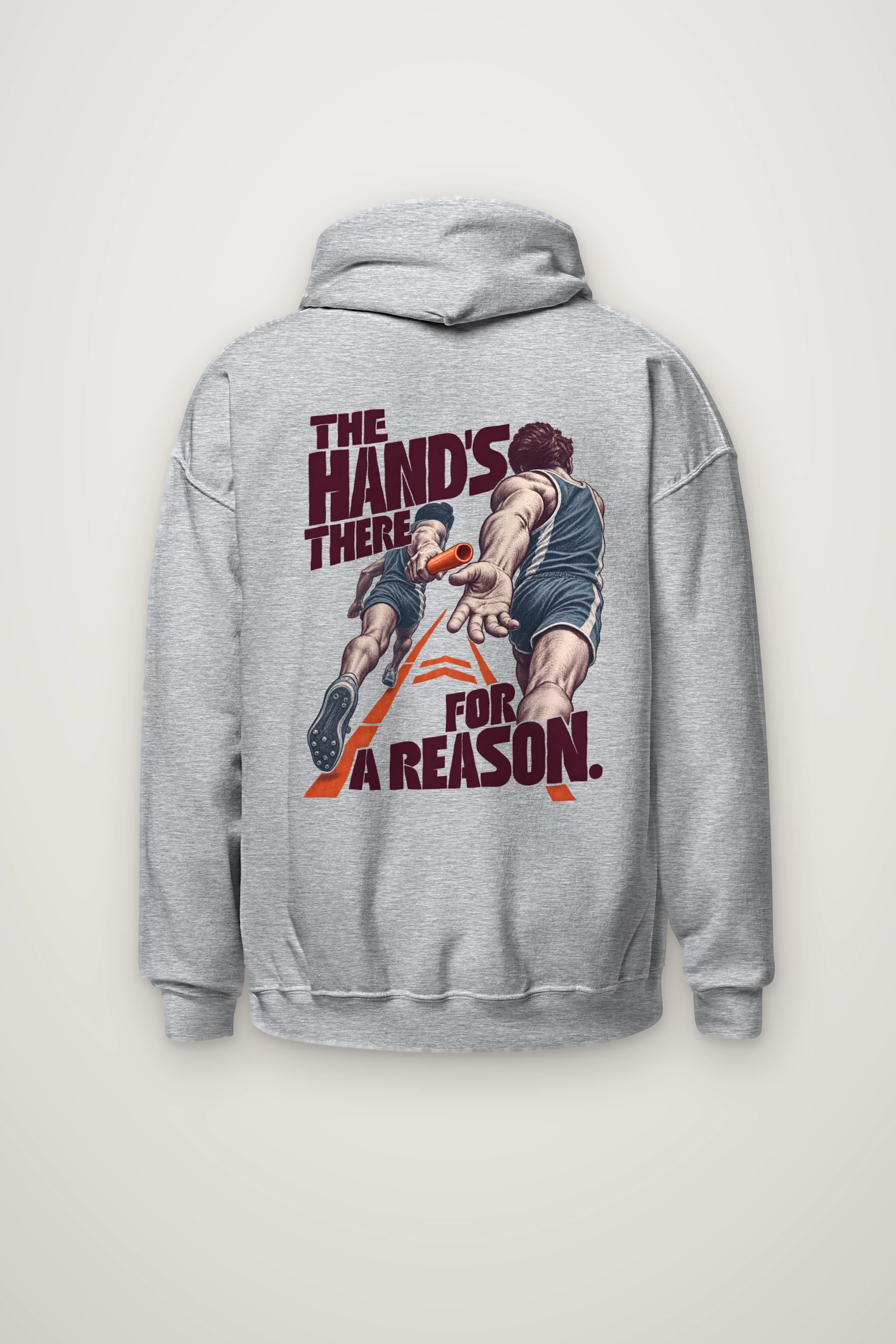 "The Hand's There For A Reason" Heavy Blend Unisex Pullover Hoodie