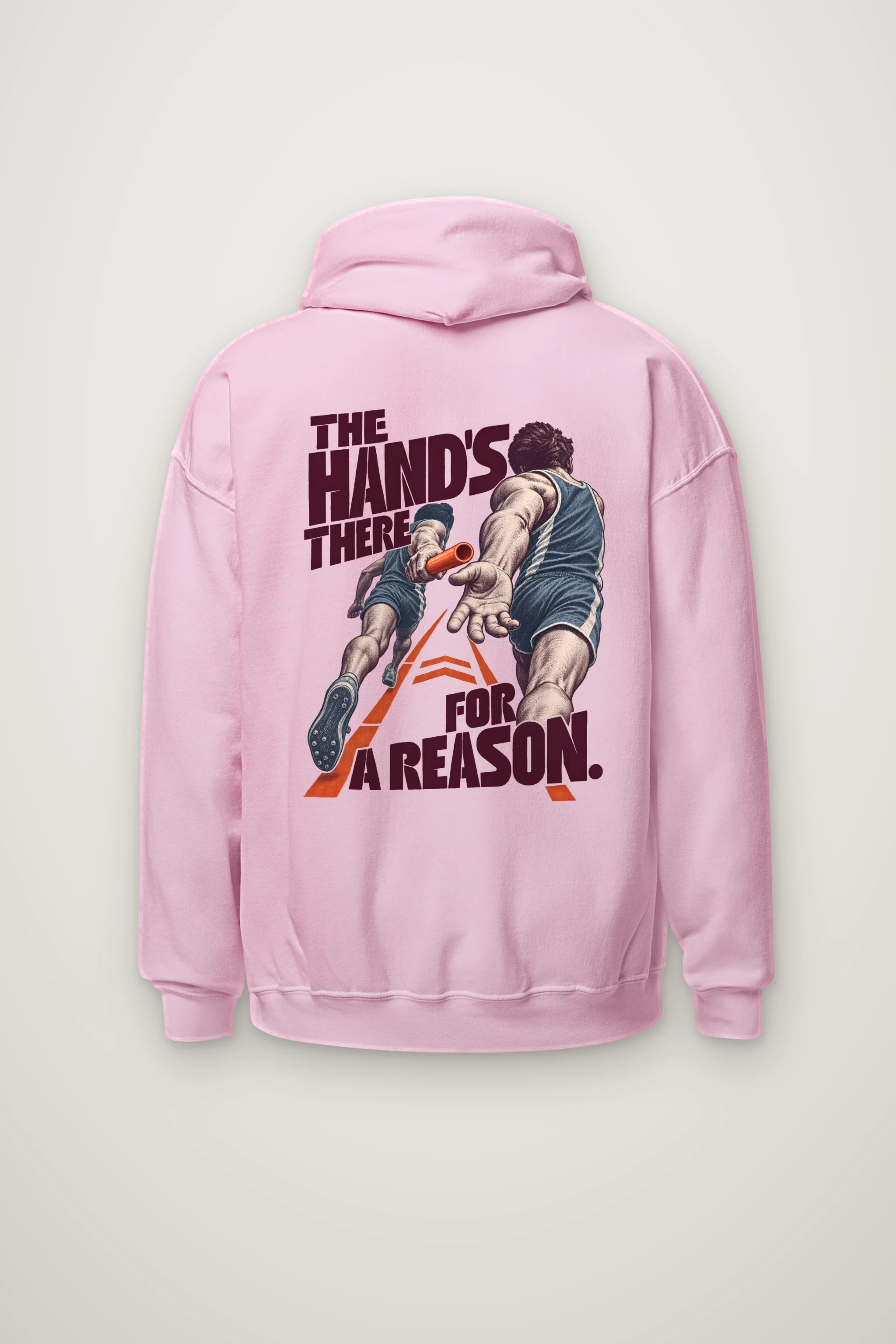 "The Hand's There For A Reason" Heavy Blend Unisex Pullover Hoodie