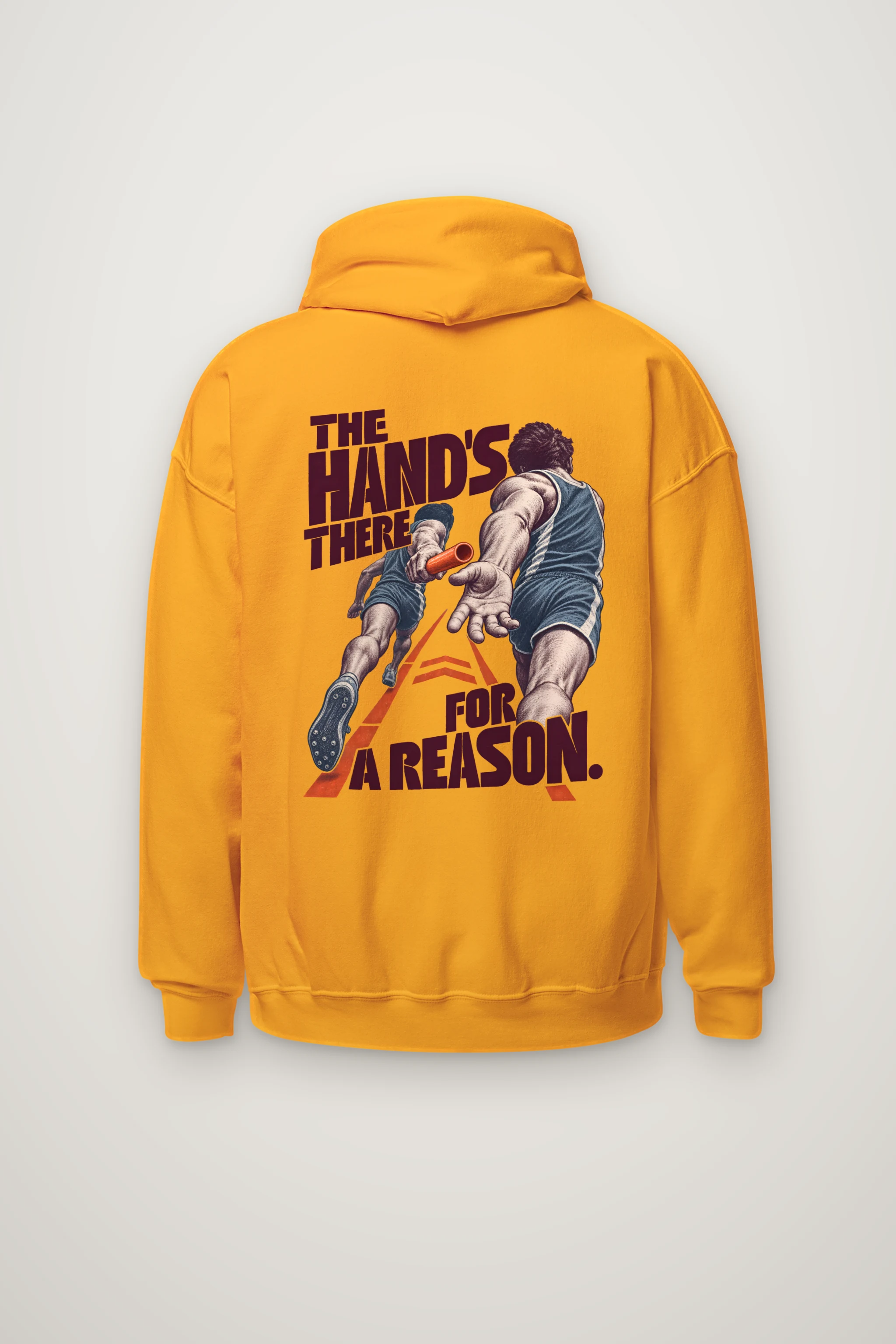 "The Hand's There For A Reason" Heavy Blend Unisex Pullover Hoodie