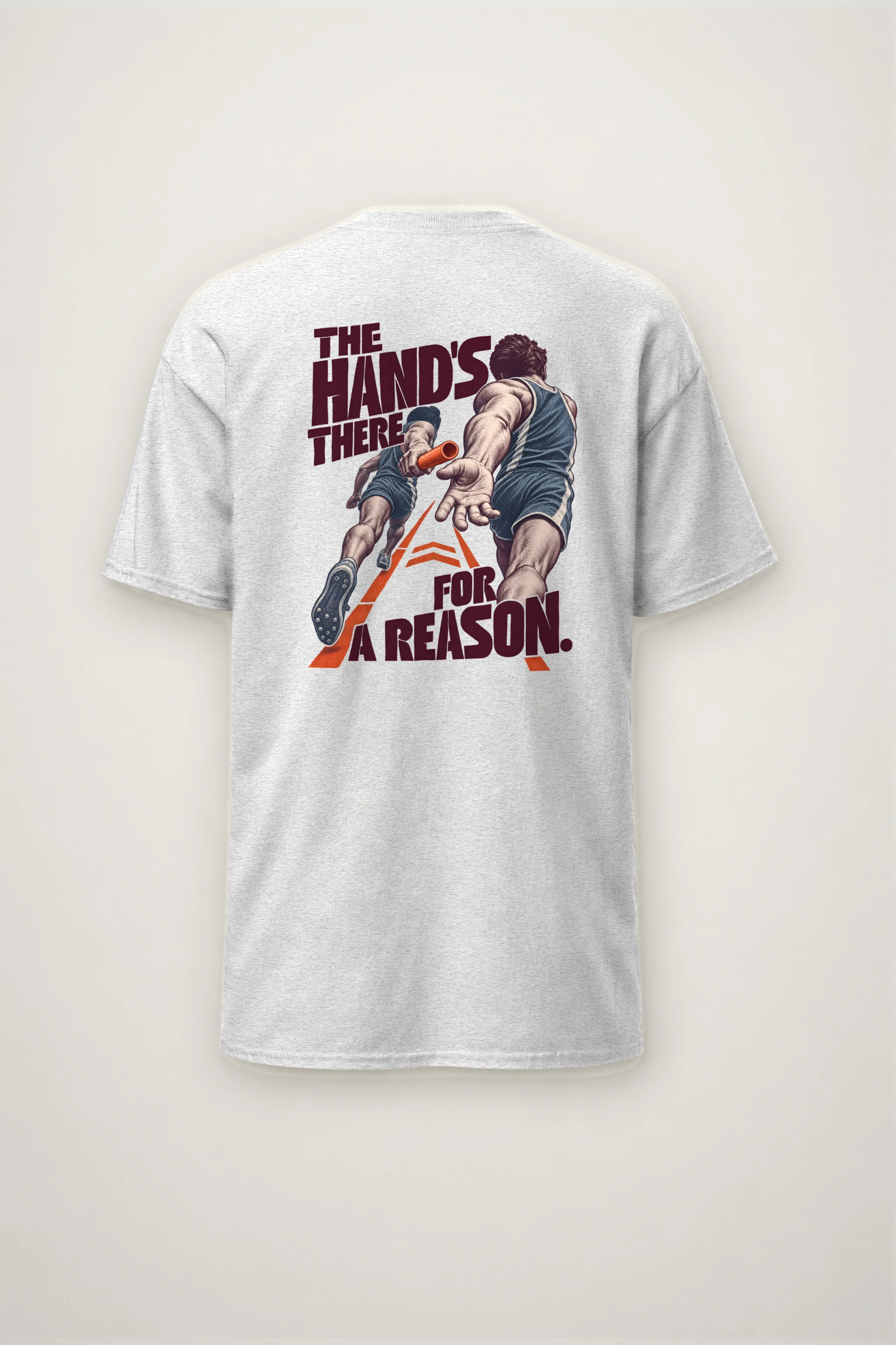 "The Hand's There For A Reason" Heavyweight Unisex Crewneck T-shirt