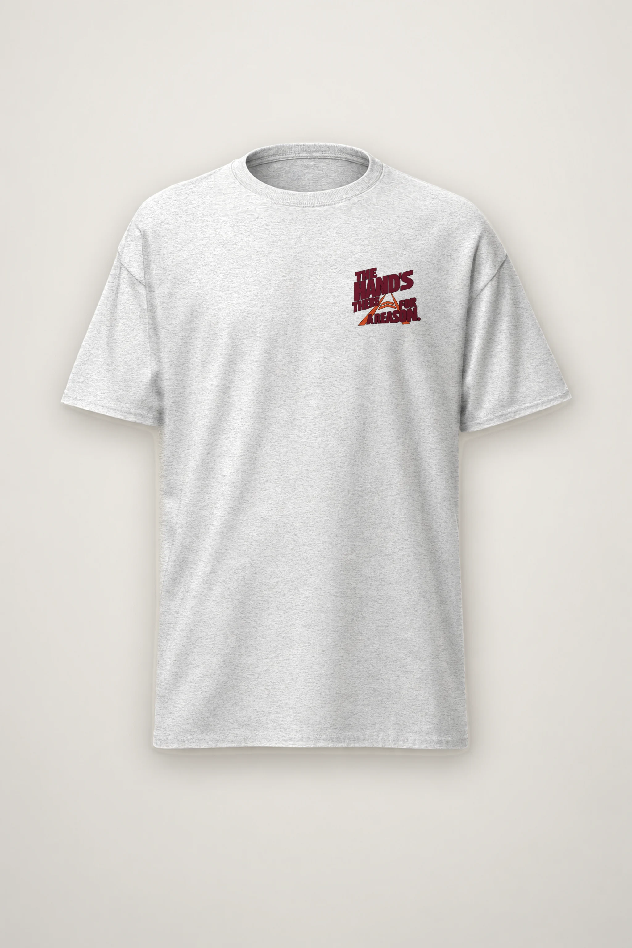 "The Hand's There For A Reason" Heavyweight Unisex Crewneck T-shirt