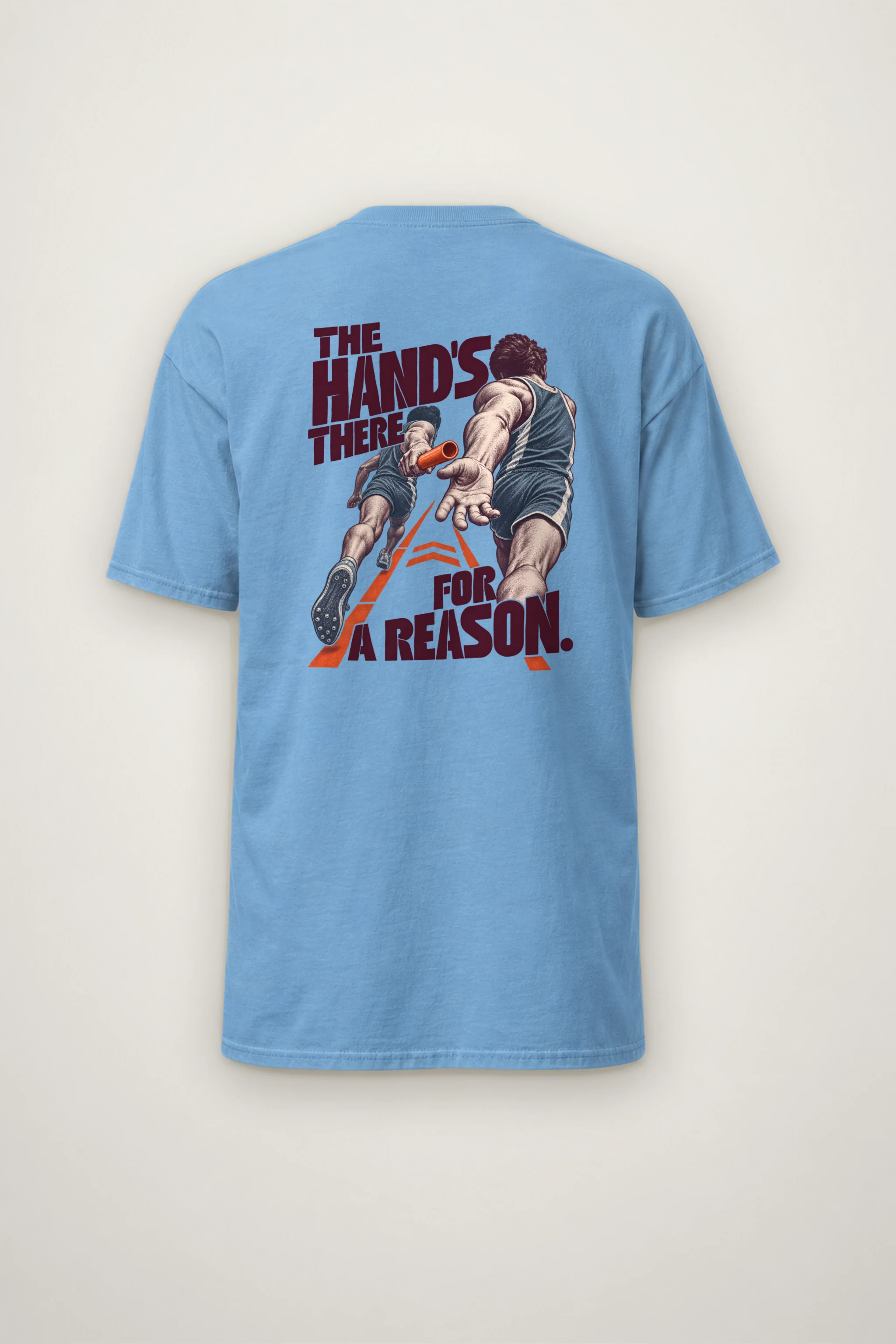 "The Hand's There For A Reason" Heavyweight Unisex Crewneck T-shirt