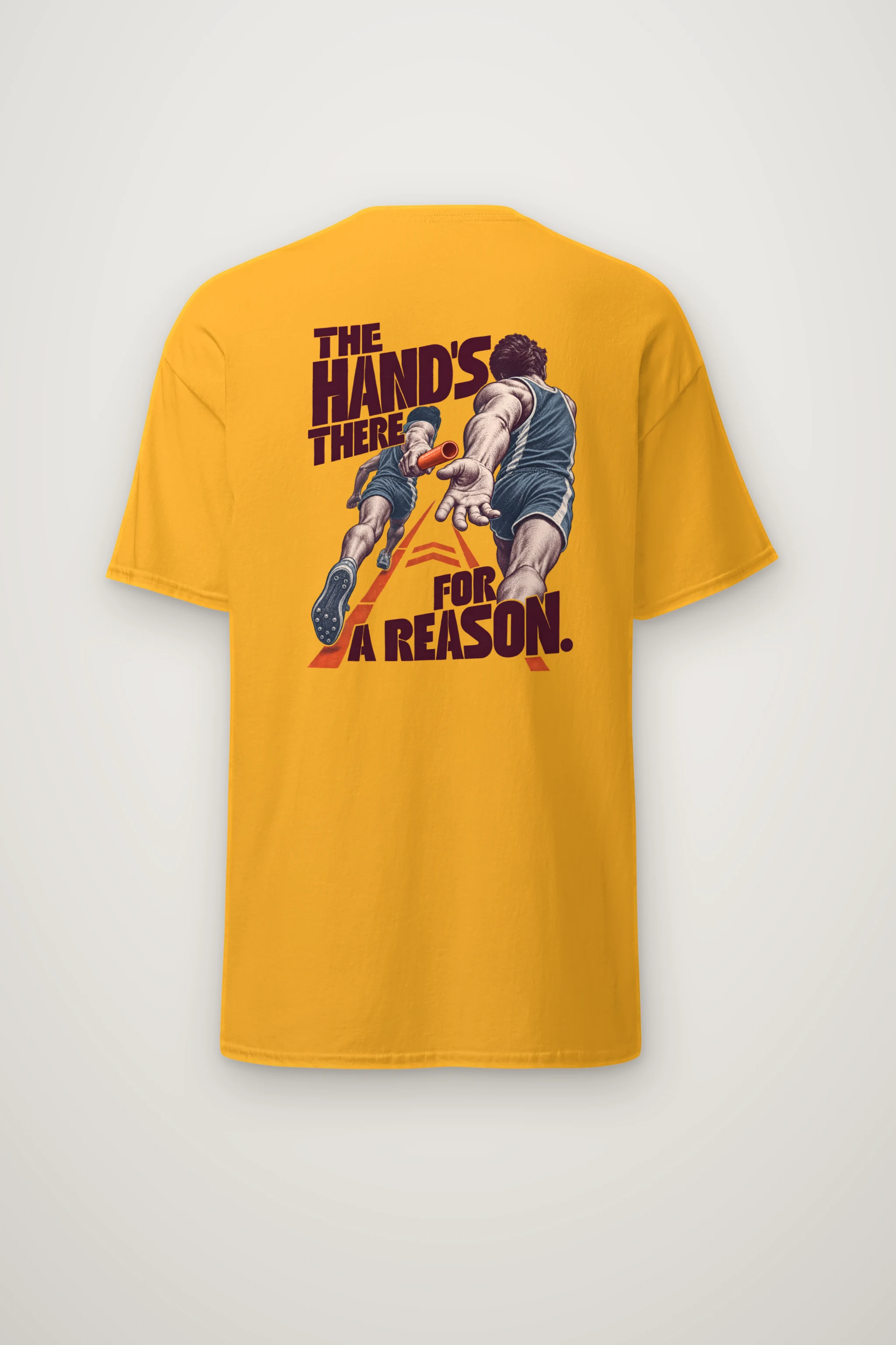 "The Hand's There For A Reason" Heavyweight Unisex Crewneck T-shirt