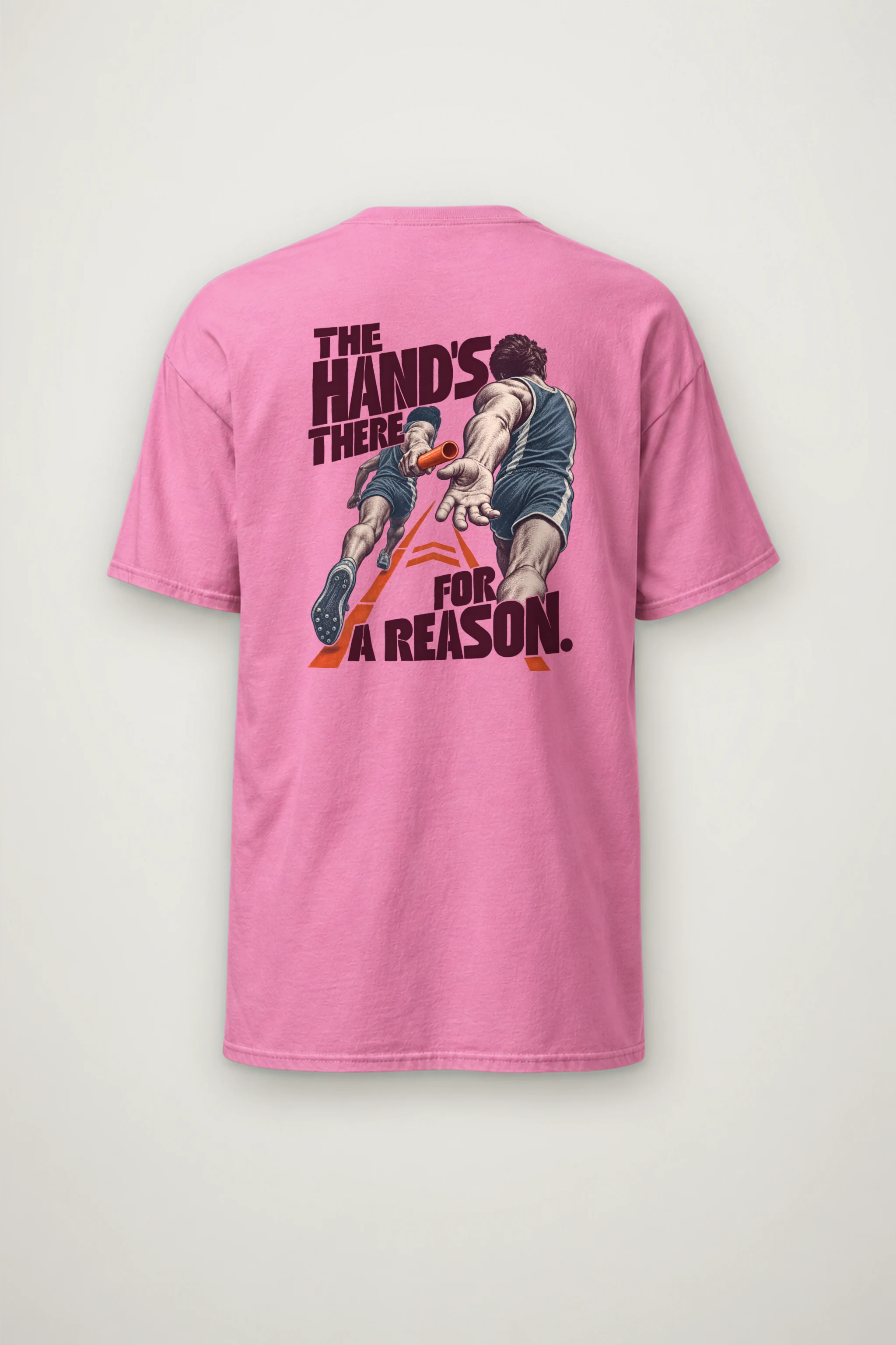"The Hand's There For A Reason" Heavyweight Unisex Crewneck T-shirt