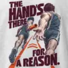 "The Hand's There For A Reason" Heavyweight Unisex Crewneck T-shirt