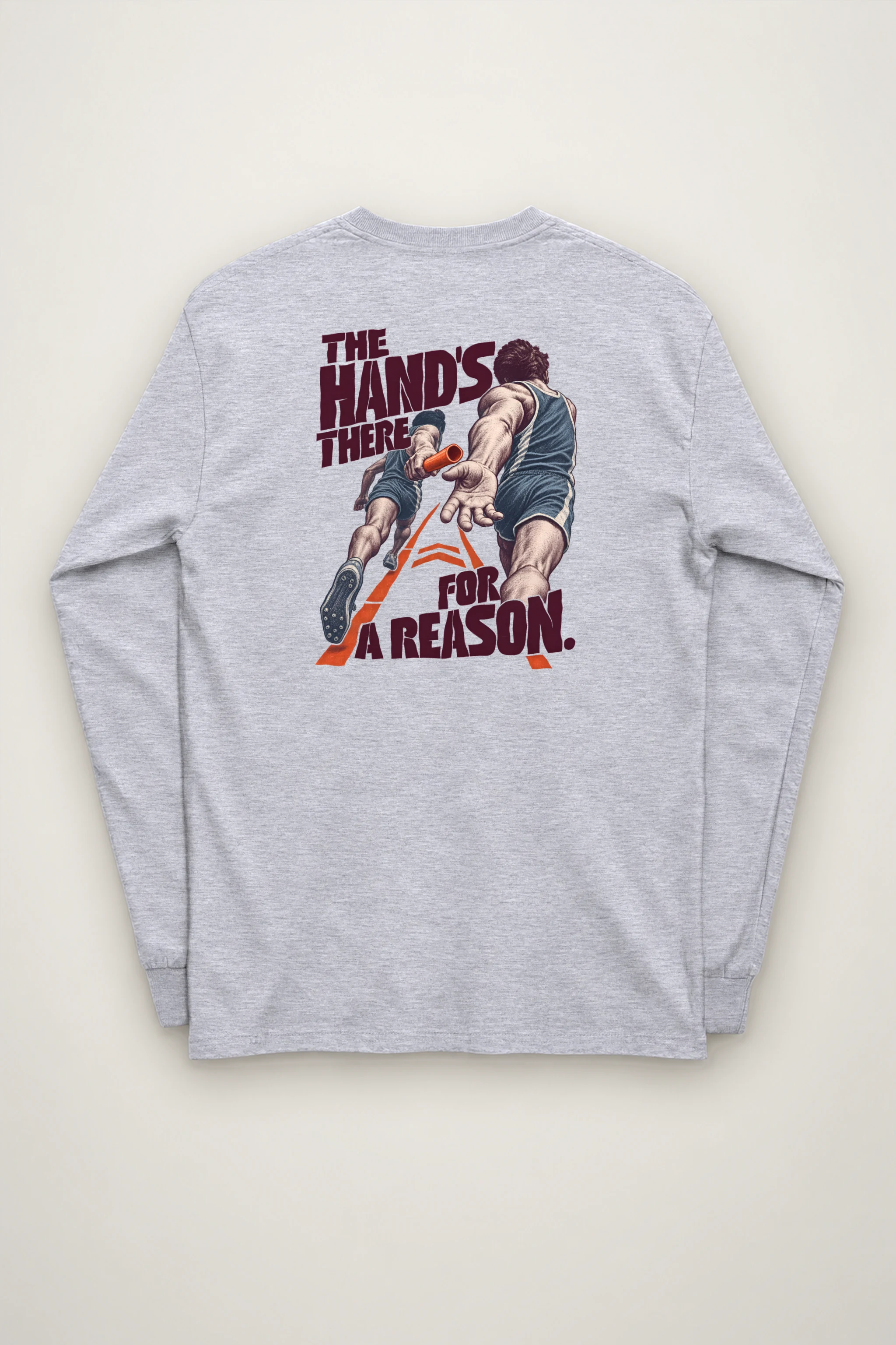 "The Hand's There for a Reason" Unisex Longsleeve T-shirt