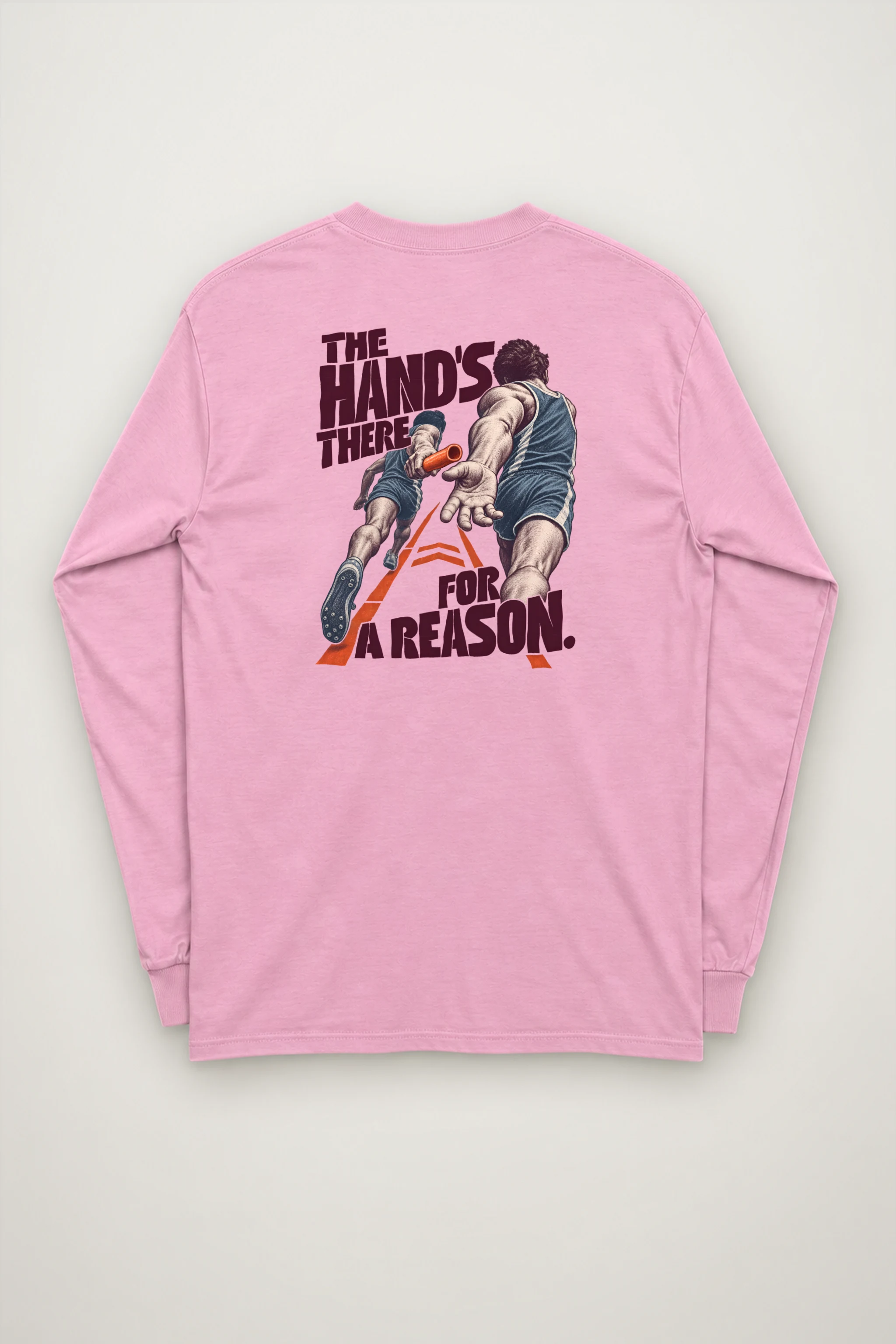 "The Hand's There for a Reason" Unisex Longsleeve T-shirt