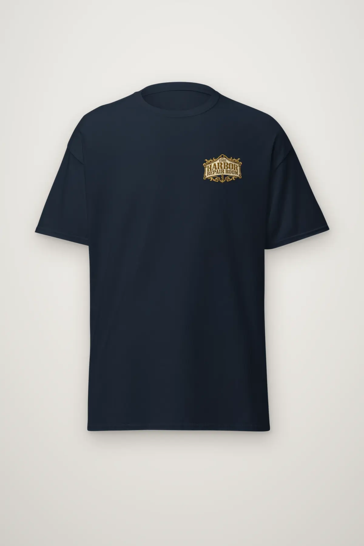"The Harbor Repair Room" Heavyweight Unisex Crewneck T-shirt