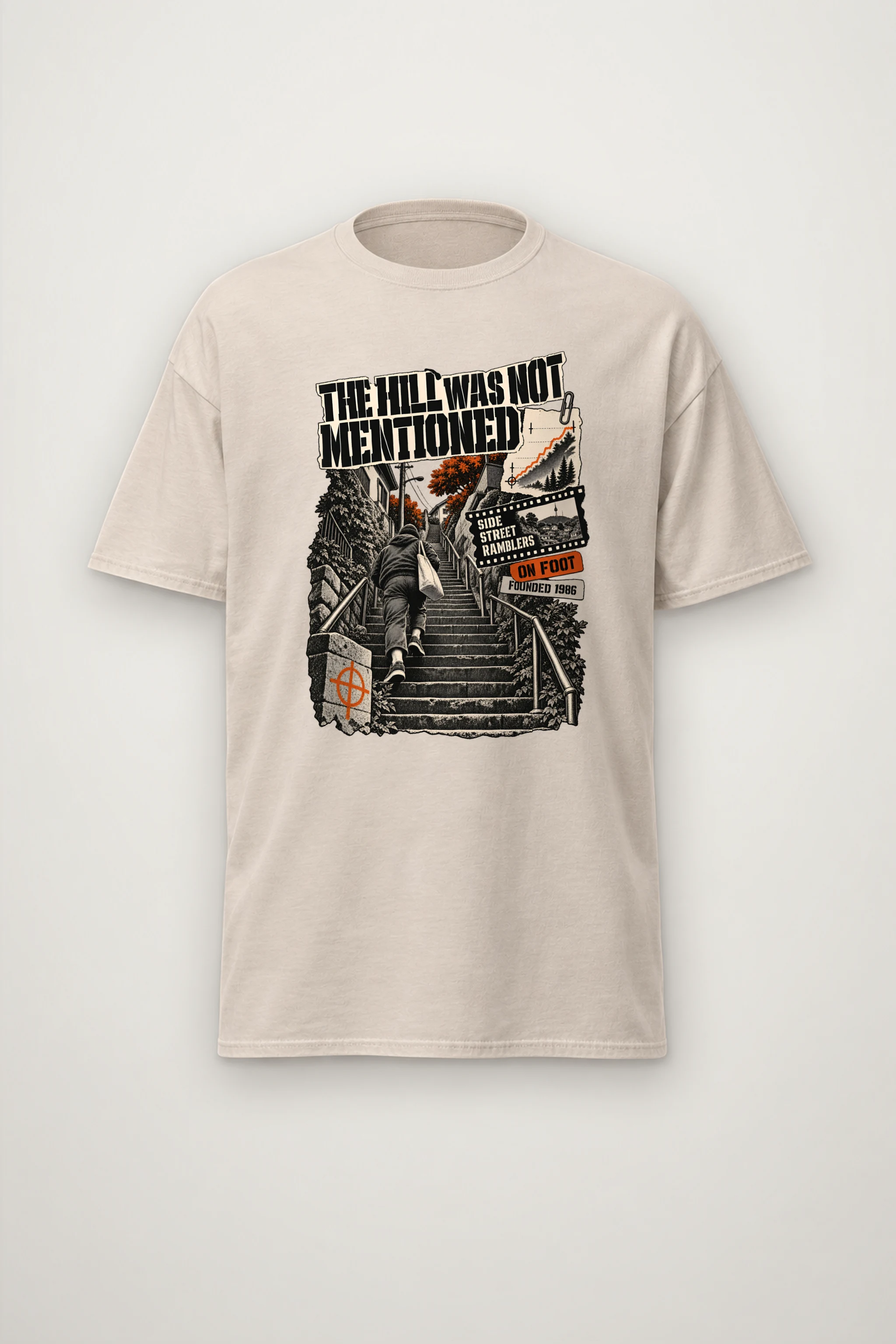 "THE HILL WAS NOT MENTIONED" Heavyweight Unisex Crewneck T-shirt
