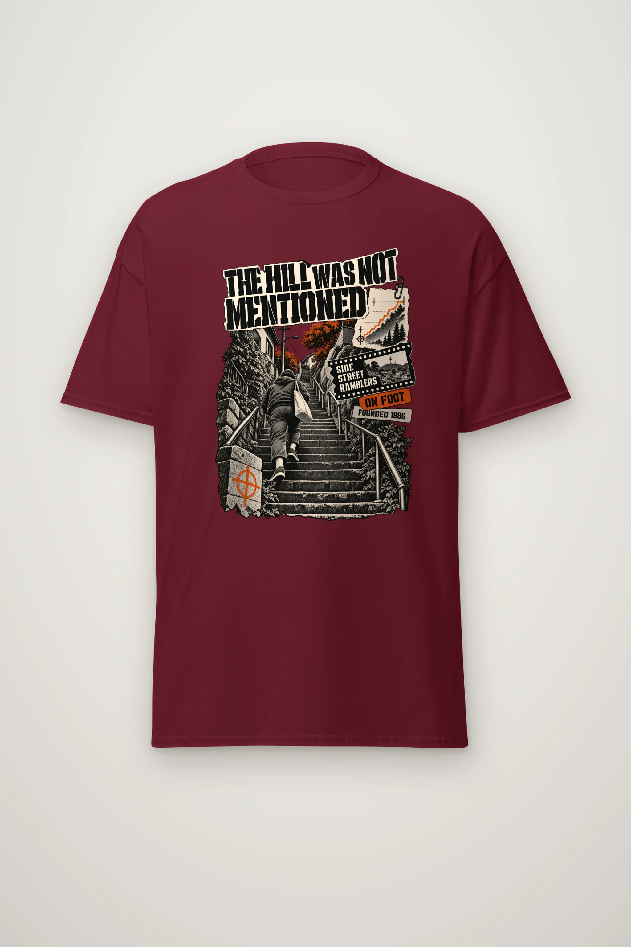 "THE HILL WAS NOT MENTIONED" Heavyweight Unisex Crewneck T-shirt