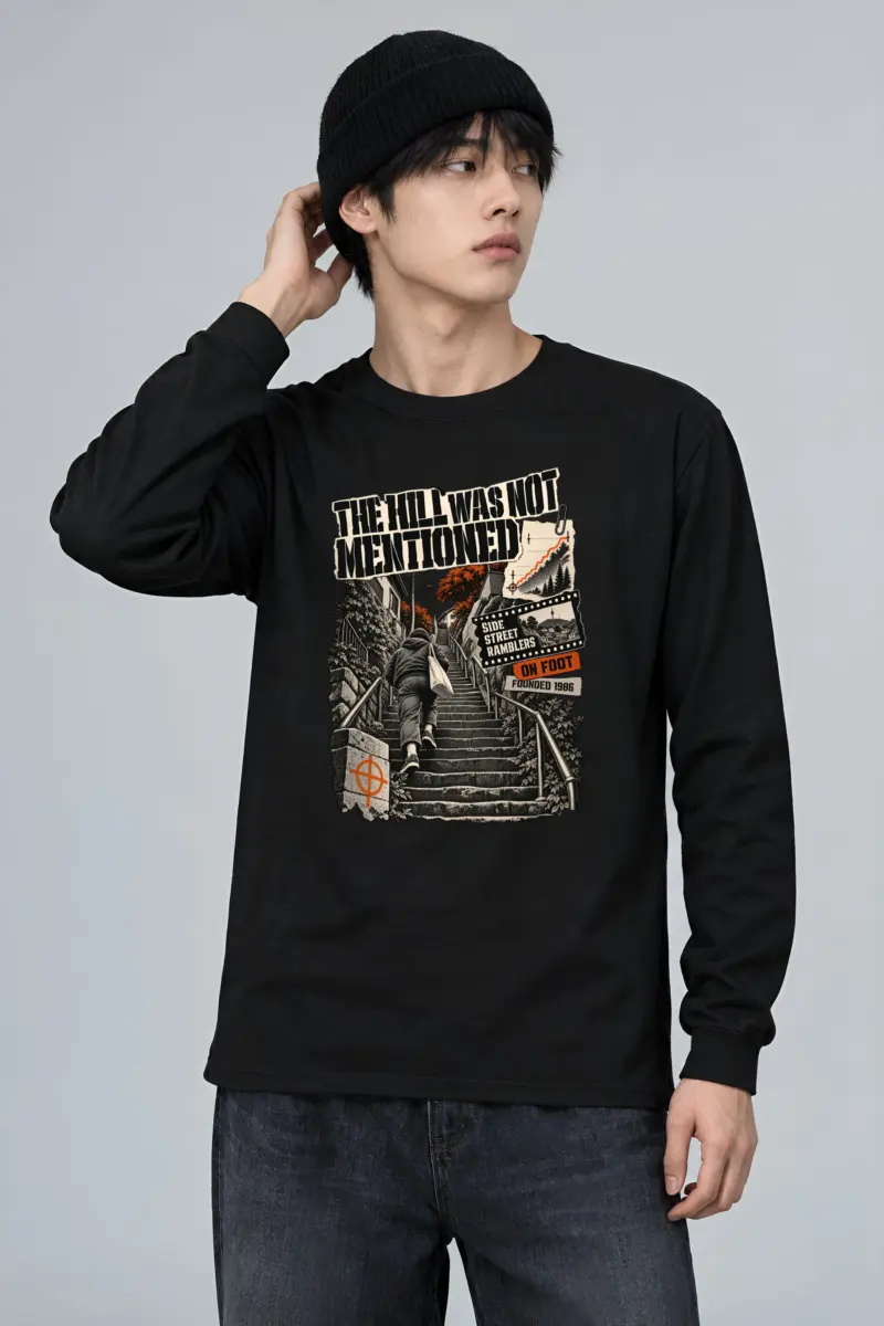 "The Hill Was Not Mentioned" Unisex Longsleeve T-shirt