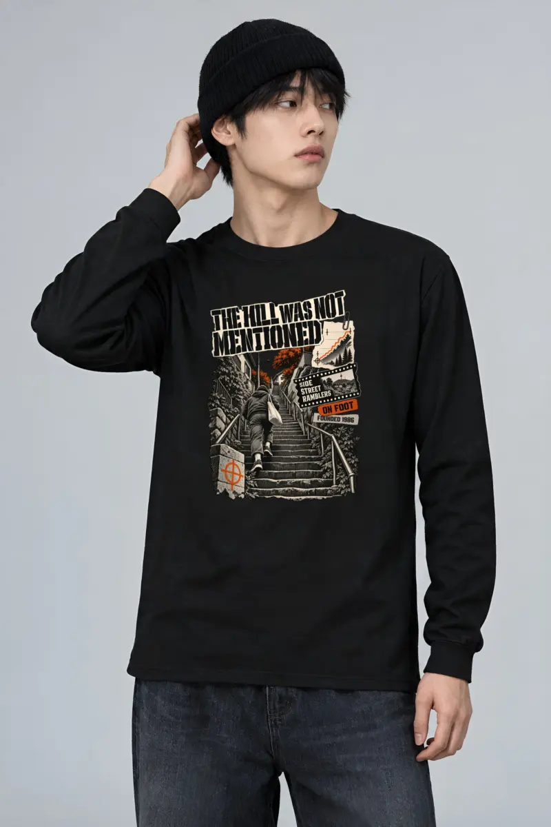 "The Hill Was Not Mentioned" Unisex Longsleeve T-shirt